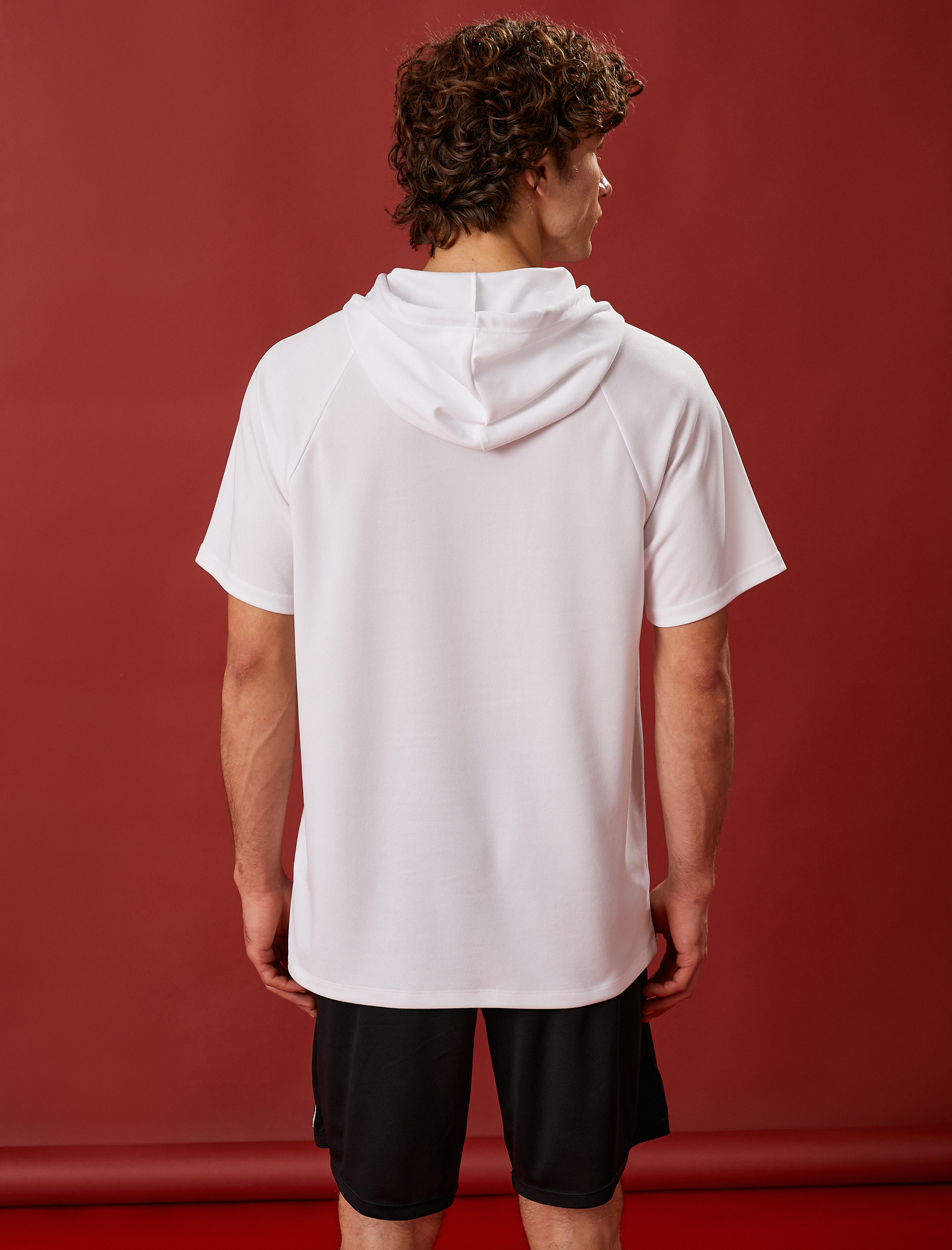   Kapşonlu Spor Tişört