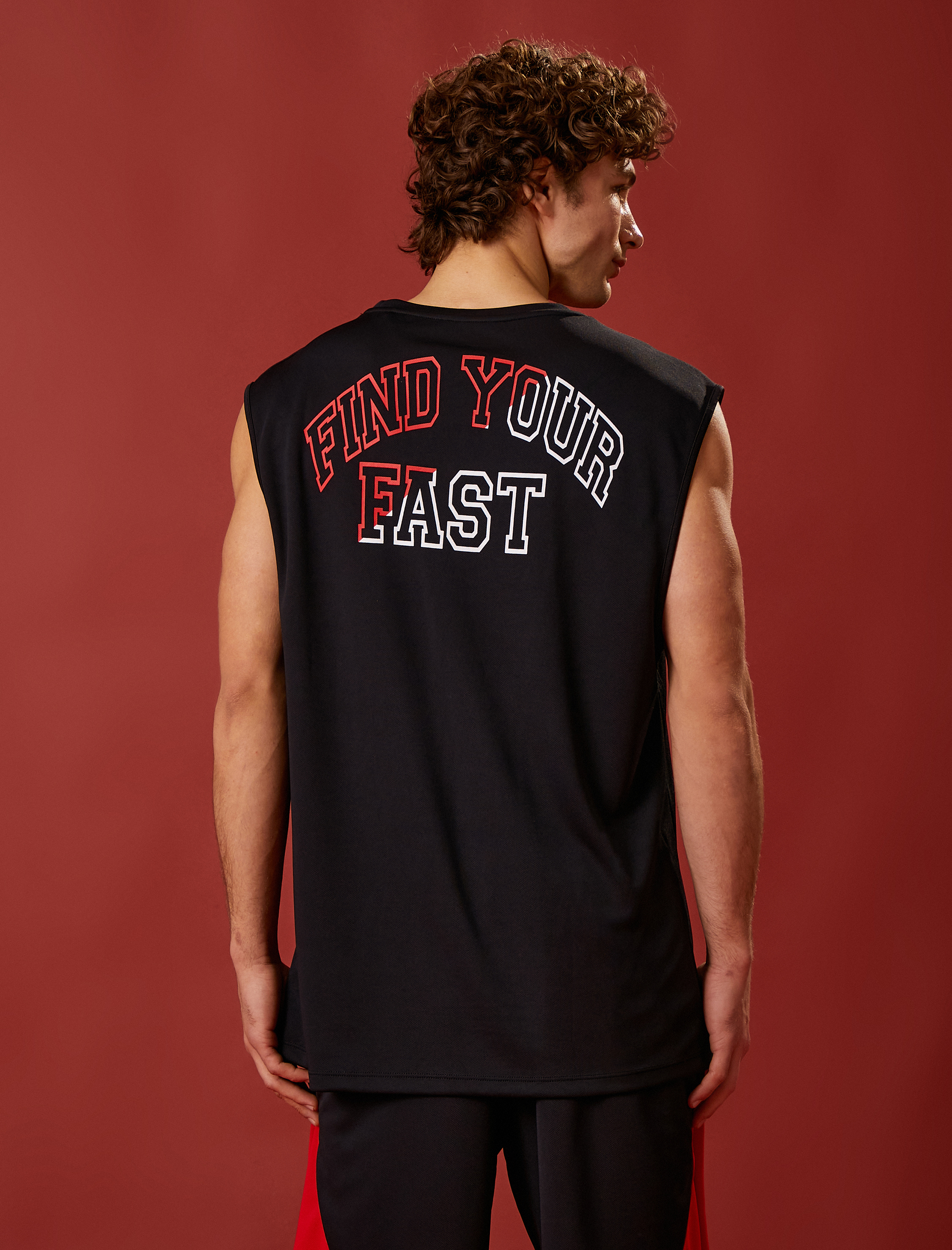   Baskılı Basketbol Atlet