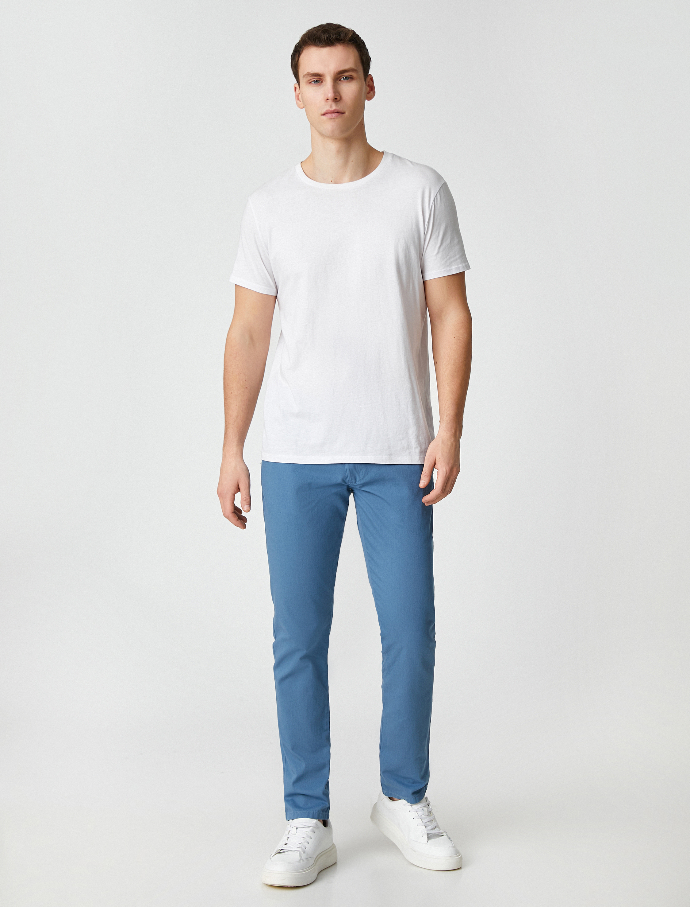   Basic Chino Pantolon Pamuklu