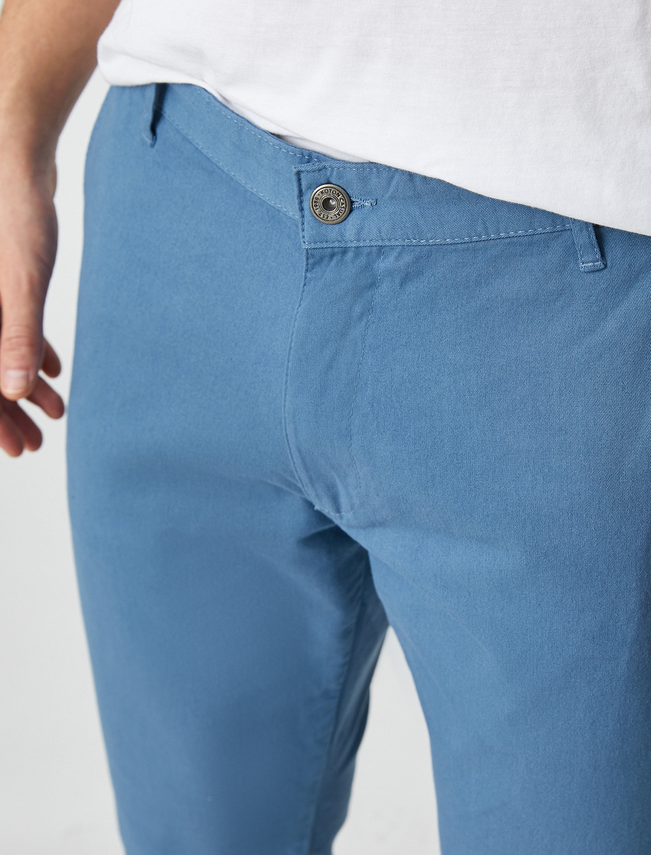   Basic Chino Pantolon Pamuklu