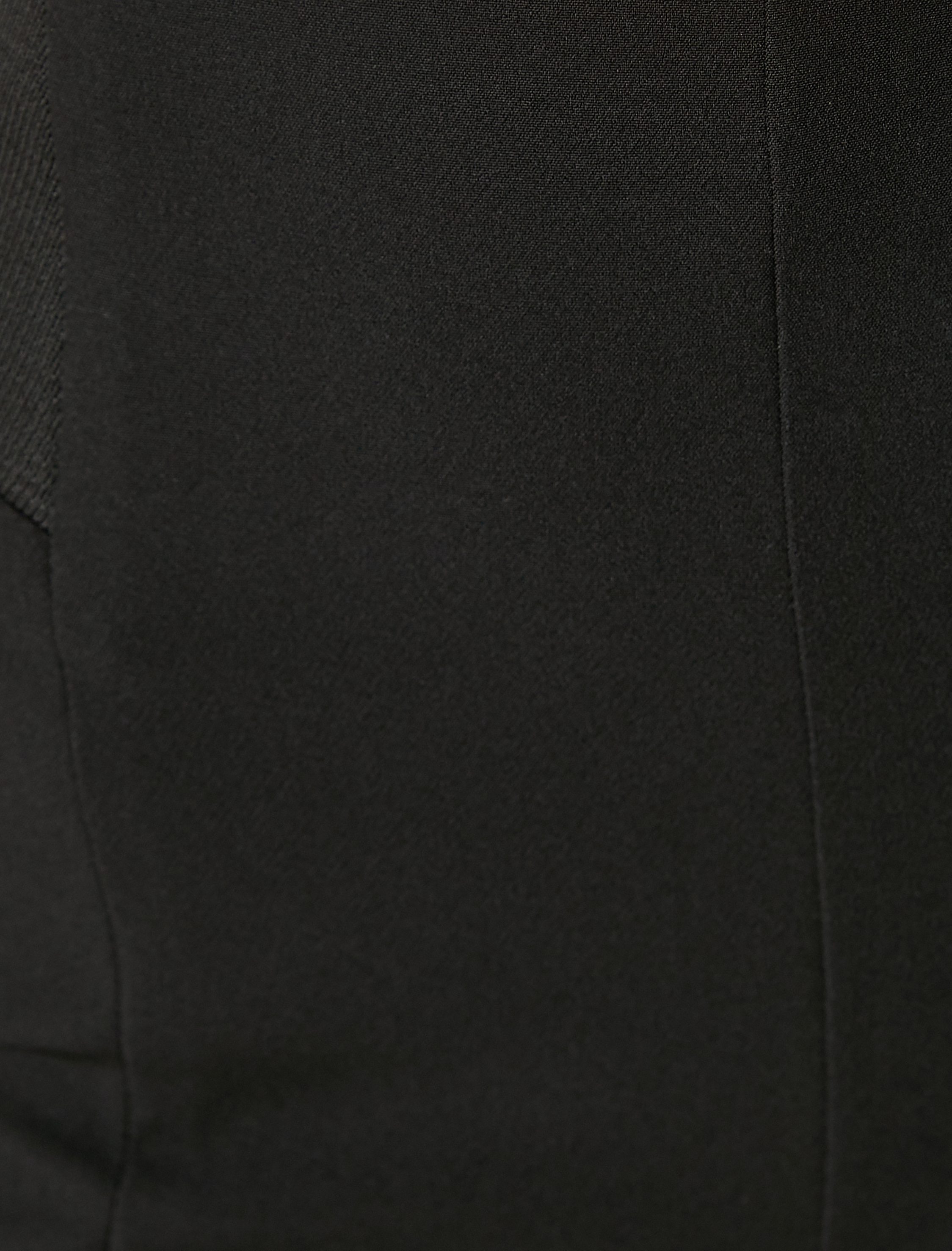   Yırtmaçlı İspanyol Paça Pantolon Arkası Fermuarlı