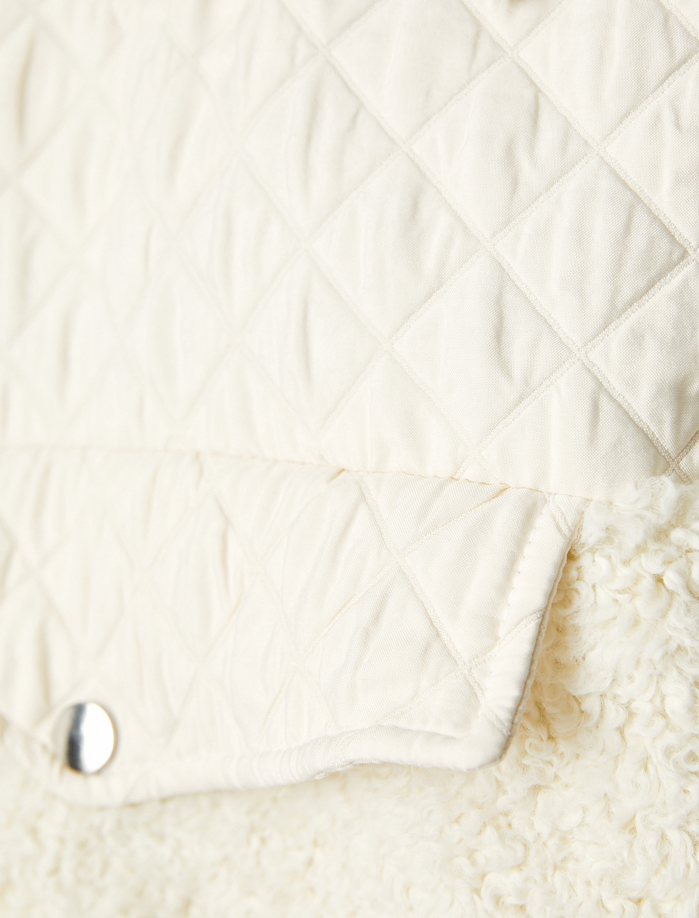   Koton X Şahika Ercümen - Peluş Detaylı Cepli Kapitone Kapüşonlu Sweatshirt