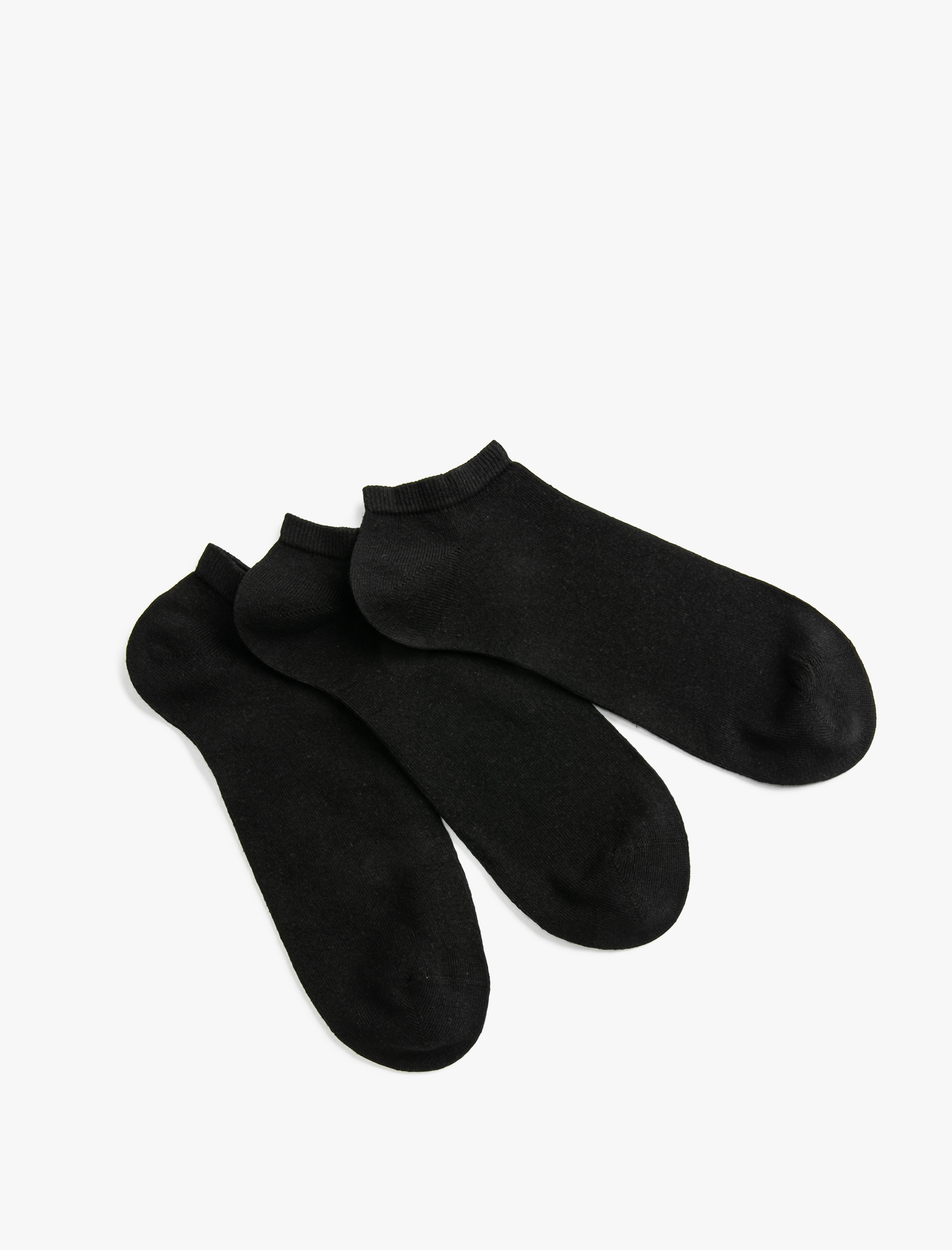 Koton Basic 3'lü Patik Çorap Seti. 1