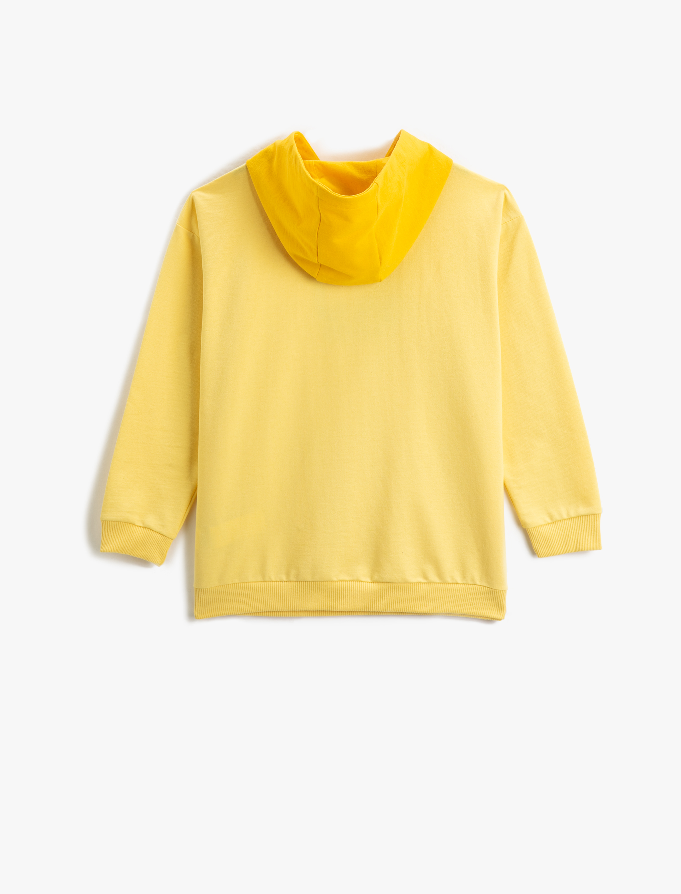  Erkek Çocuk Kapşonlu Sweatshirt Renk Bloklu Kanguru Cepli