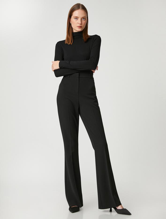  Uzun Kollu Tişört Balıkçı Yaka