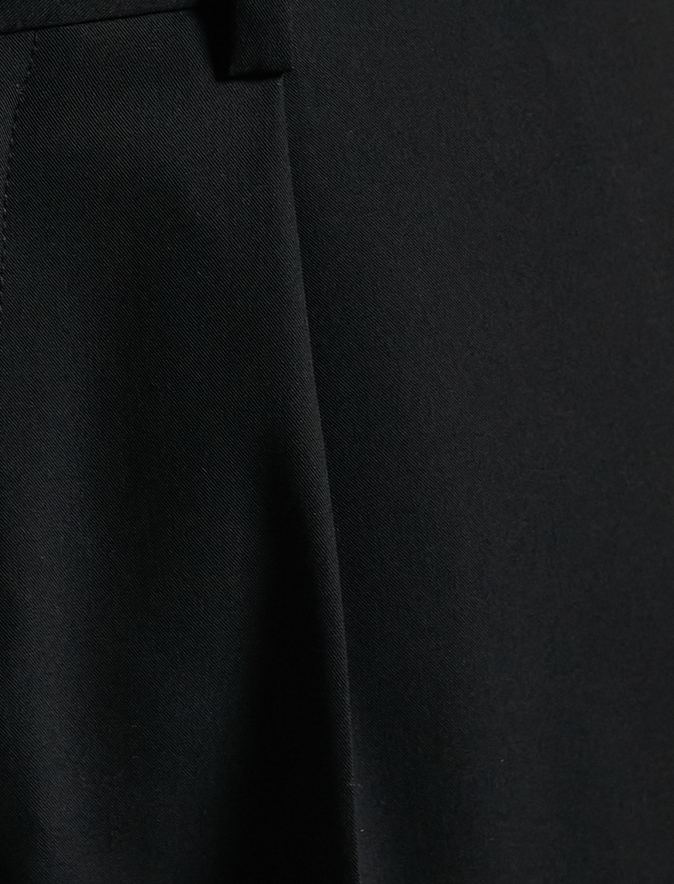   Pileli Pantolon Düğme Detaylı Cepli