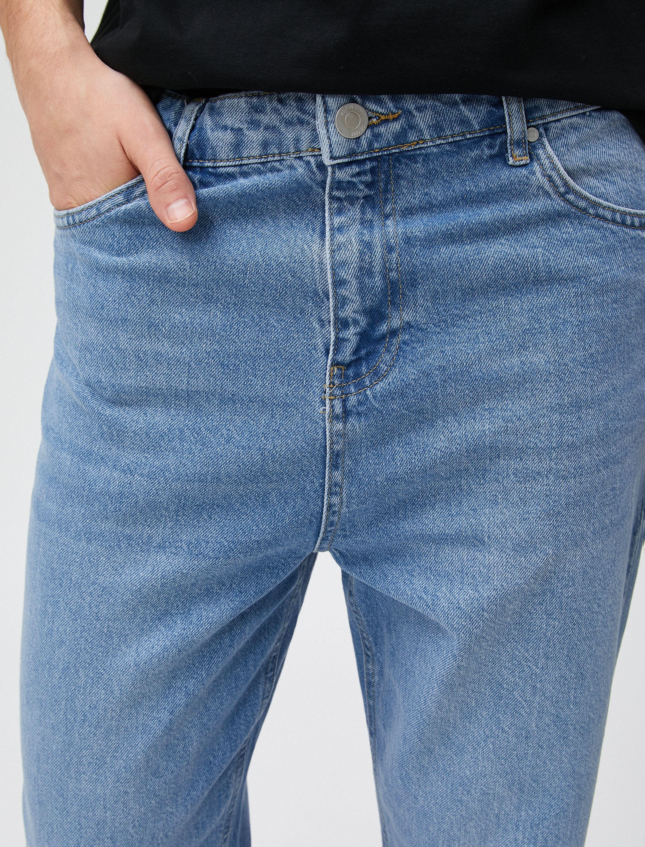   Loose Fit Kot Bol Pantolon - Steve Jean