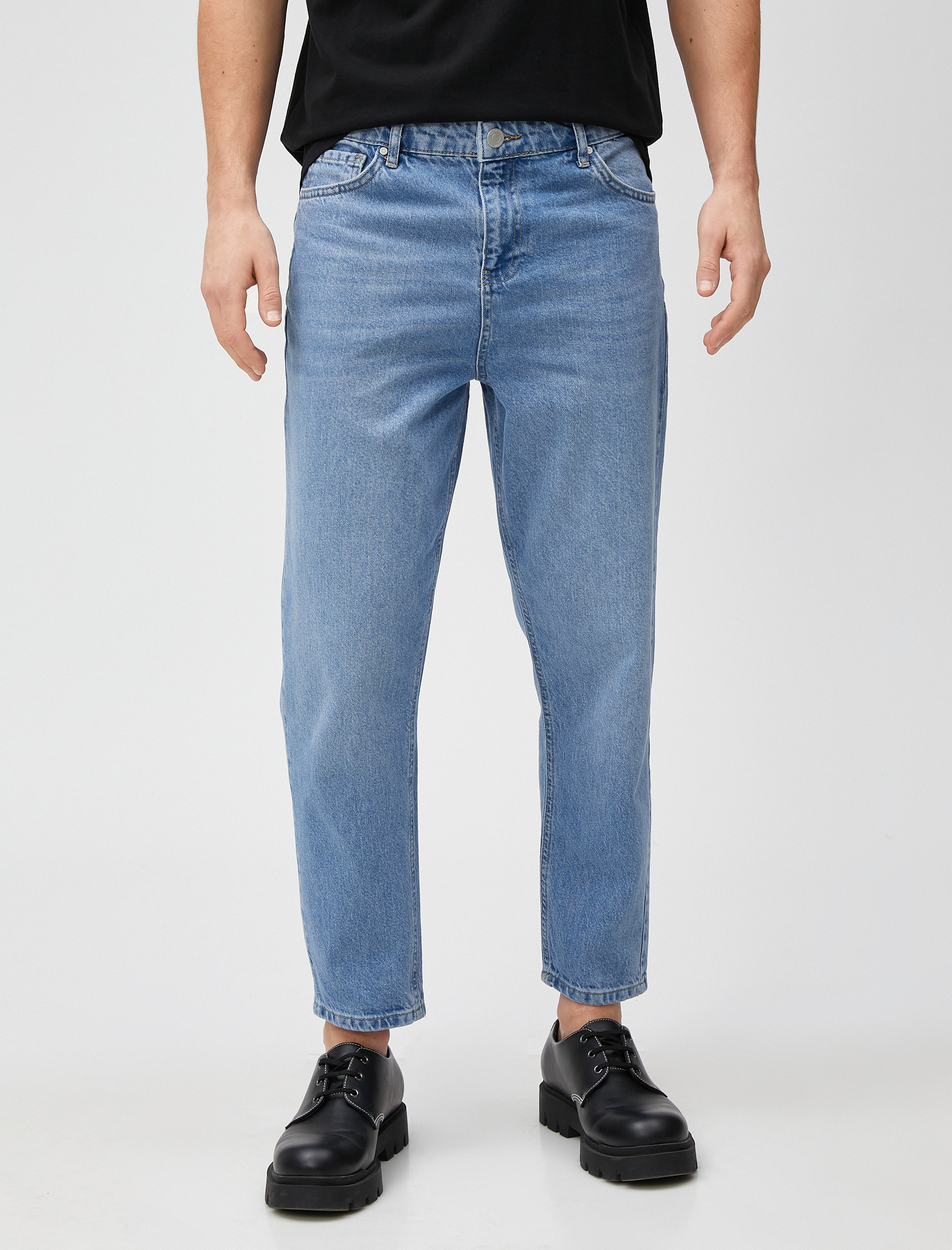   Loose Fit Kot Bol Pantolon - Steve Jean