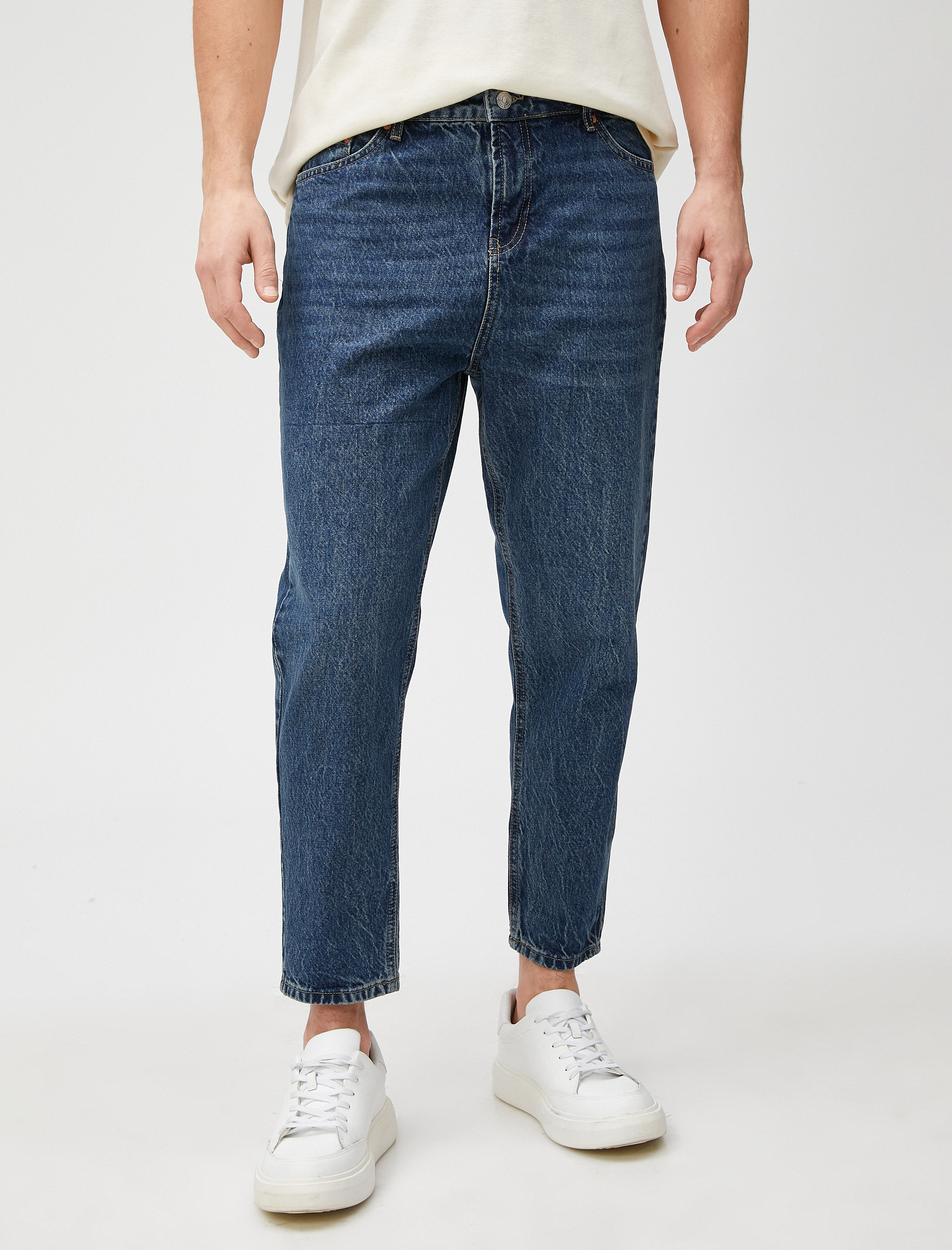   Loose Fit Kot Bol Pantolon - Steve Jean