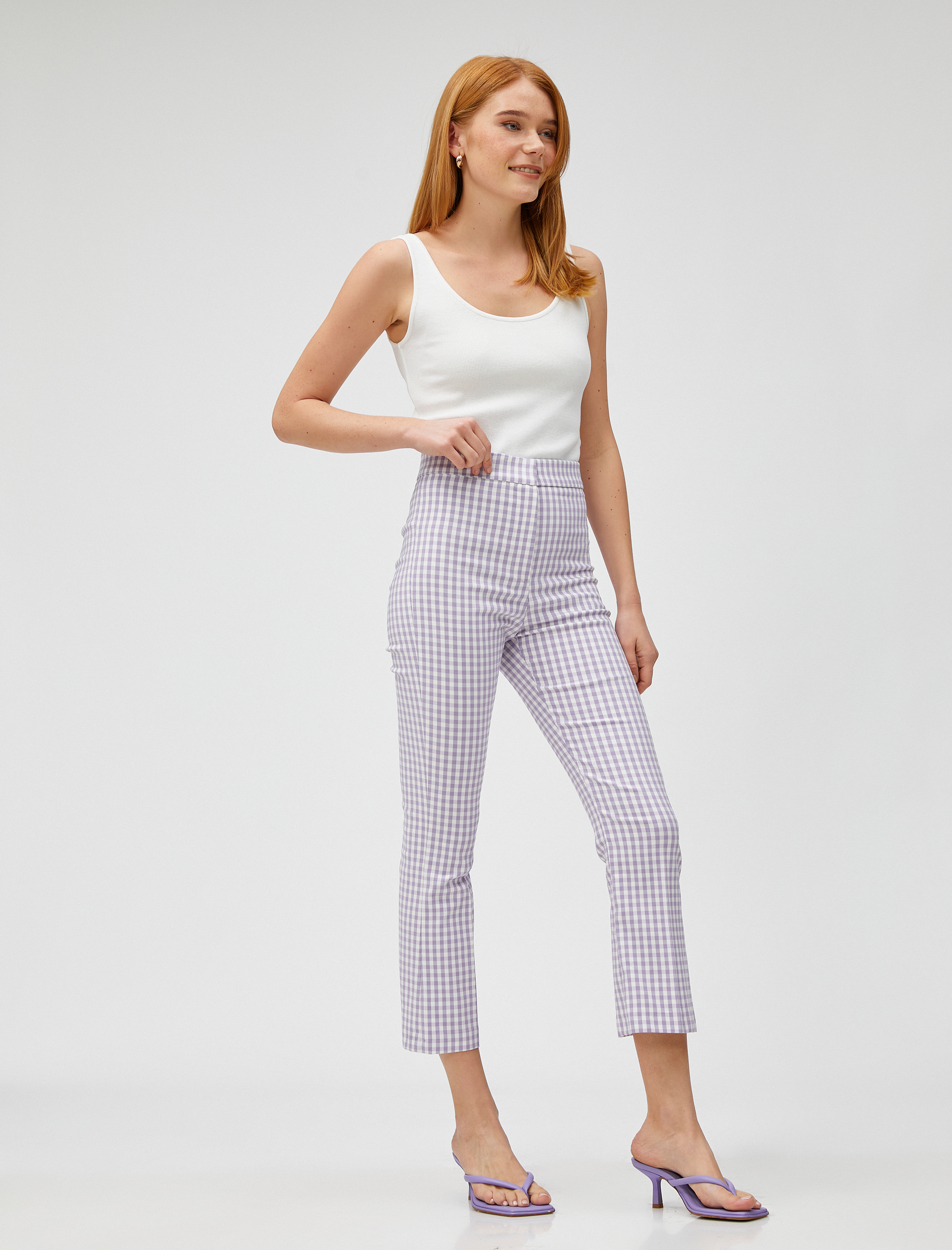   Crop İspanyol Paça Pantolon