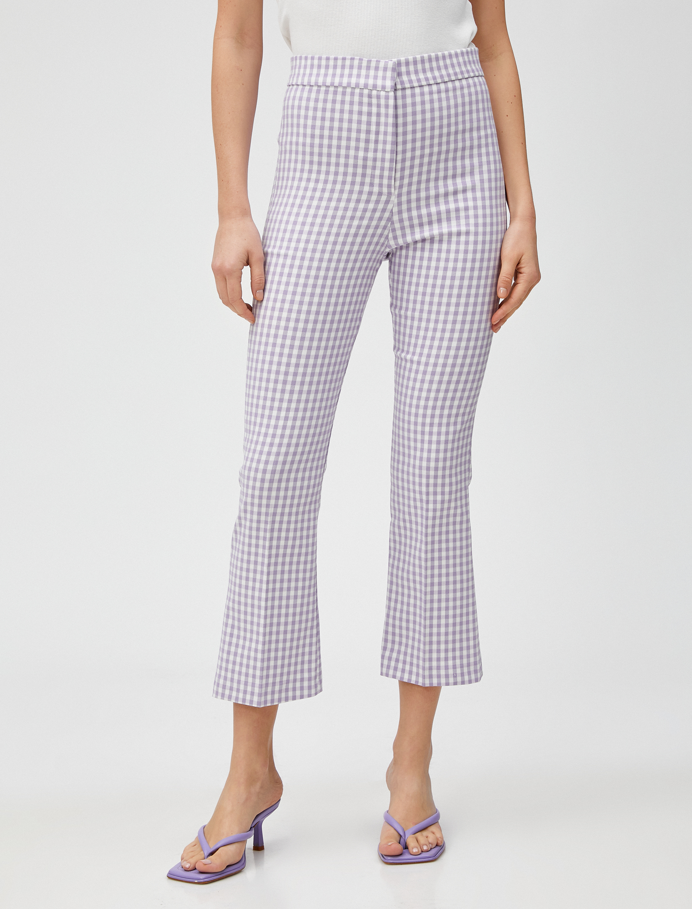   Crop İspanyol Paça Pantolon