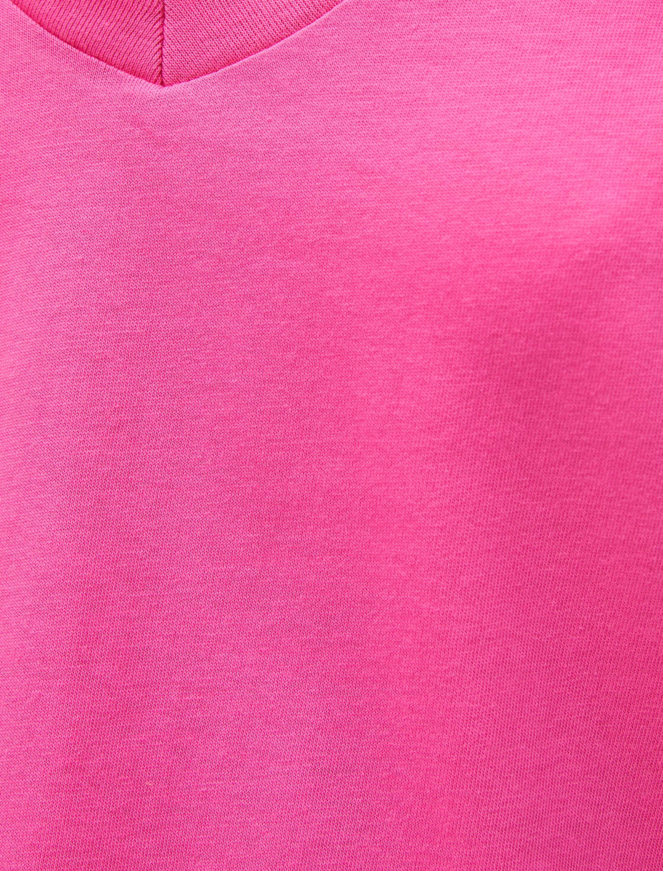   Basic Tişört V Yaka Kısa Kollu