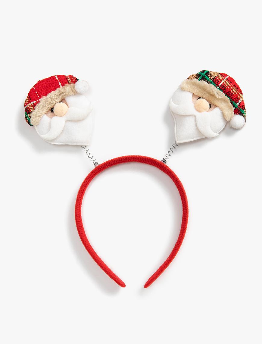  Kadın Yılbaşı Temalı Taç Noel Baba Figürlü
