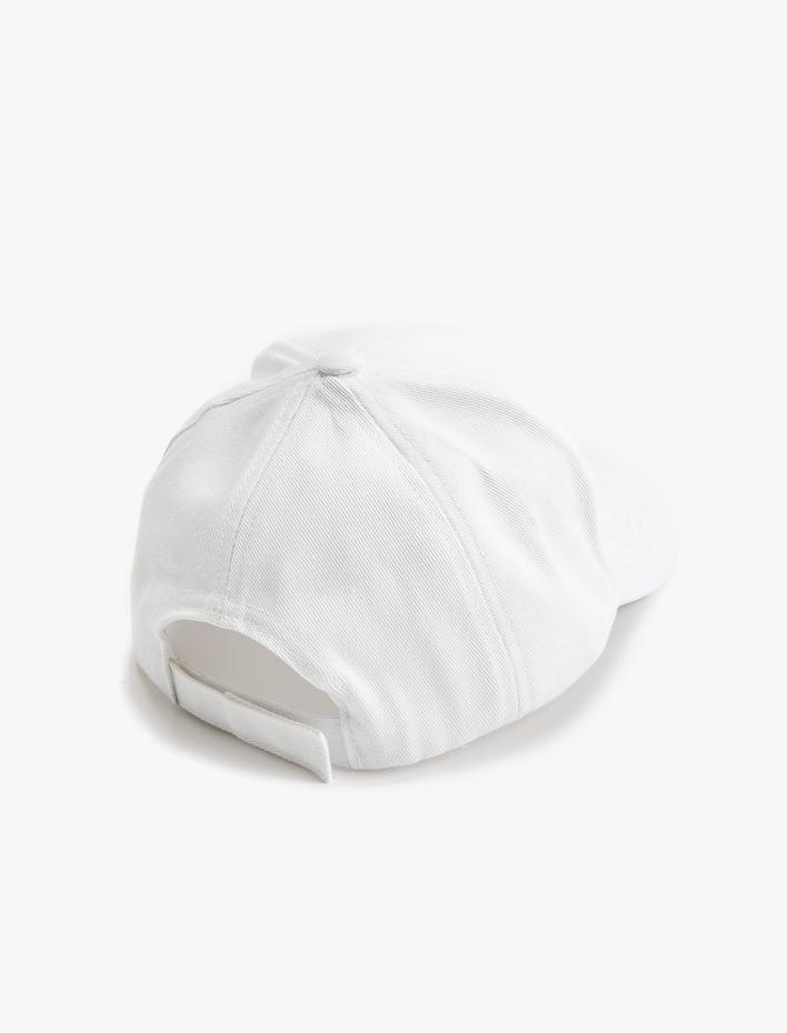 Kız Çocuk Cap Şapka İşlemeli