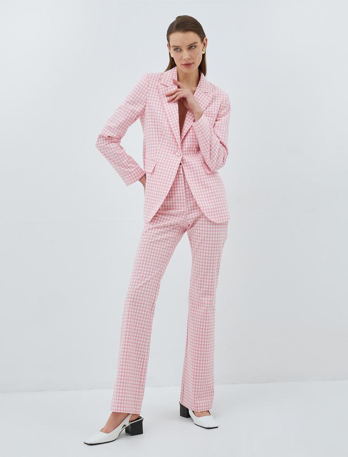  Kumaş İspanyol Paça Pantolon