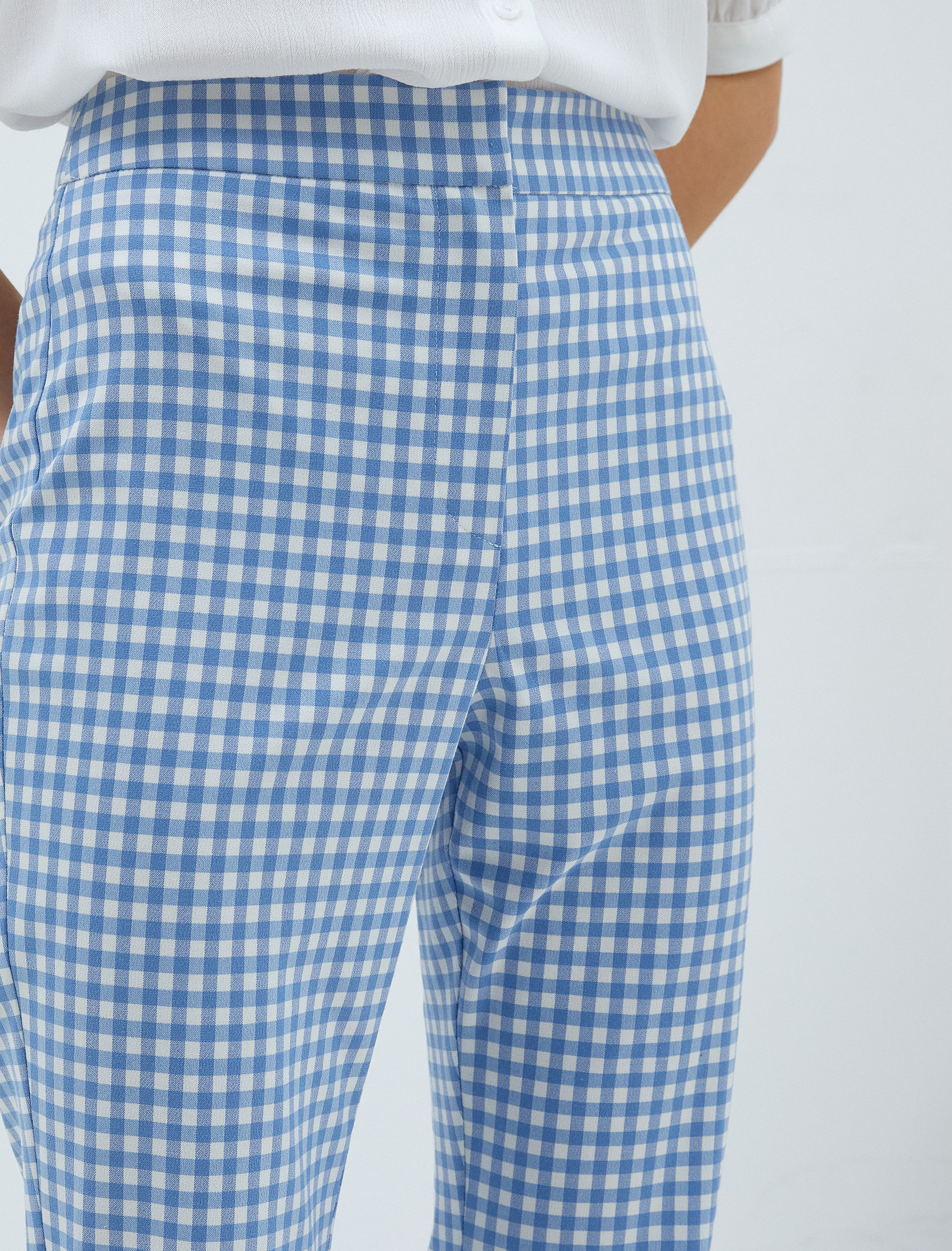   Kumaş İspanyol Paça Pantolon