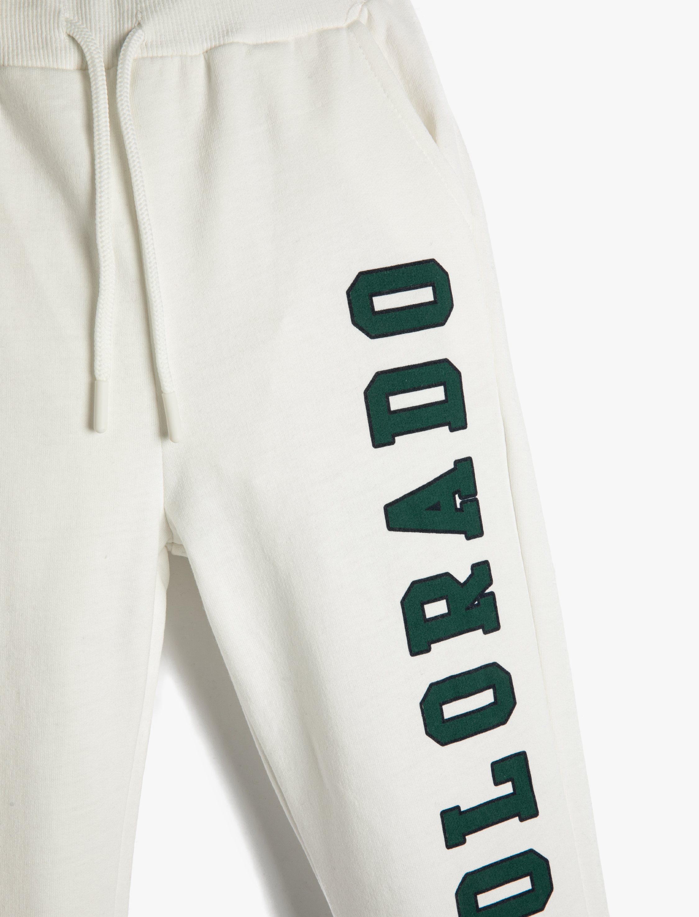  Erkek Çocuk Eşofman Altı Jogger Beli Bağlamalı Cepli Baskılı