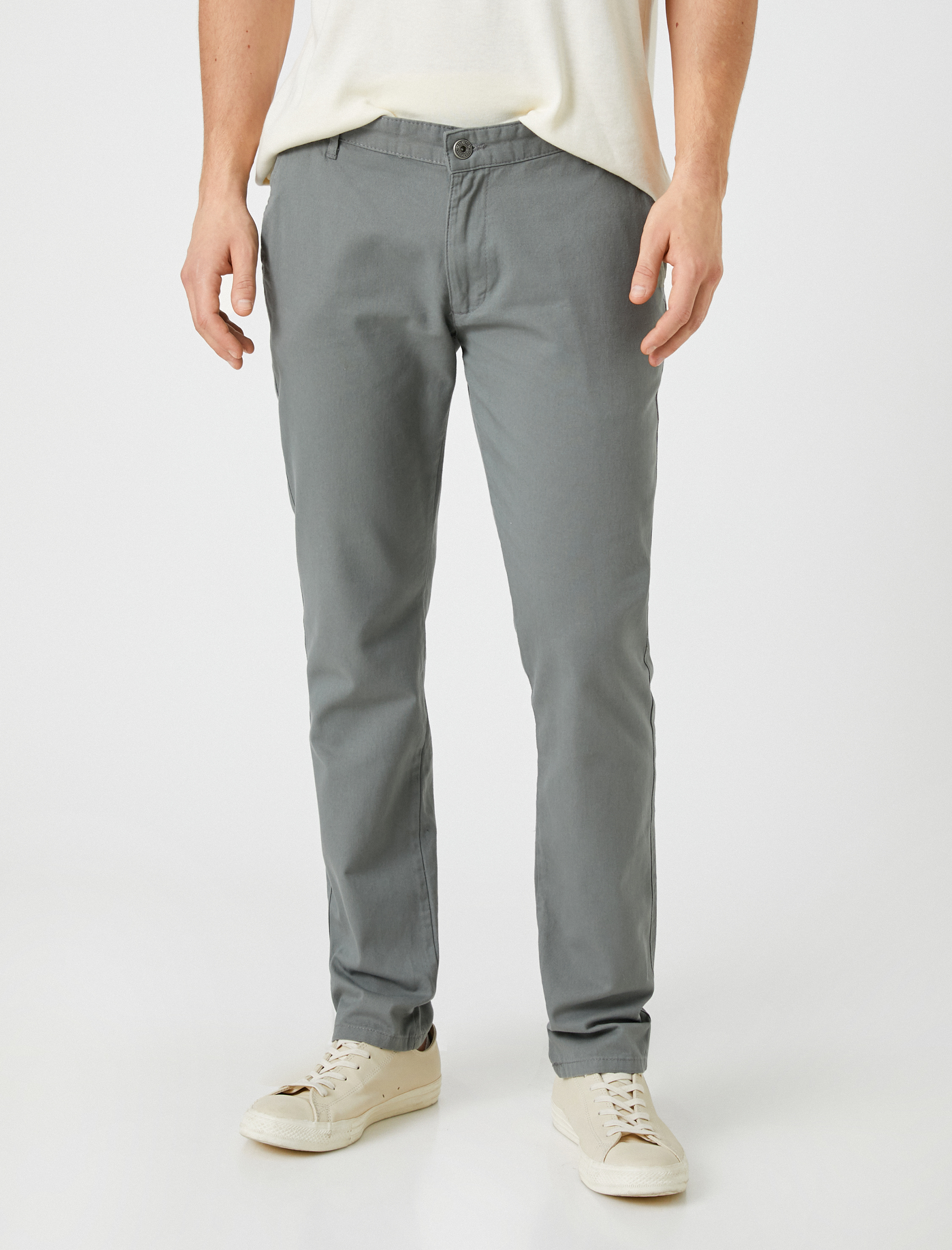   Basic Chino Pantolon Pamuklu