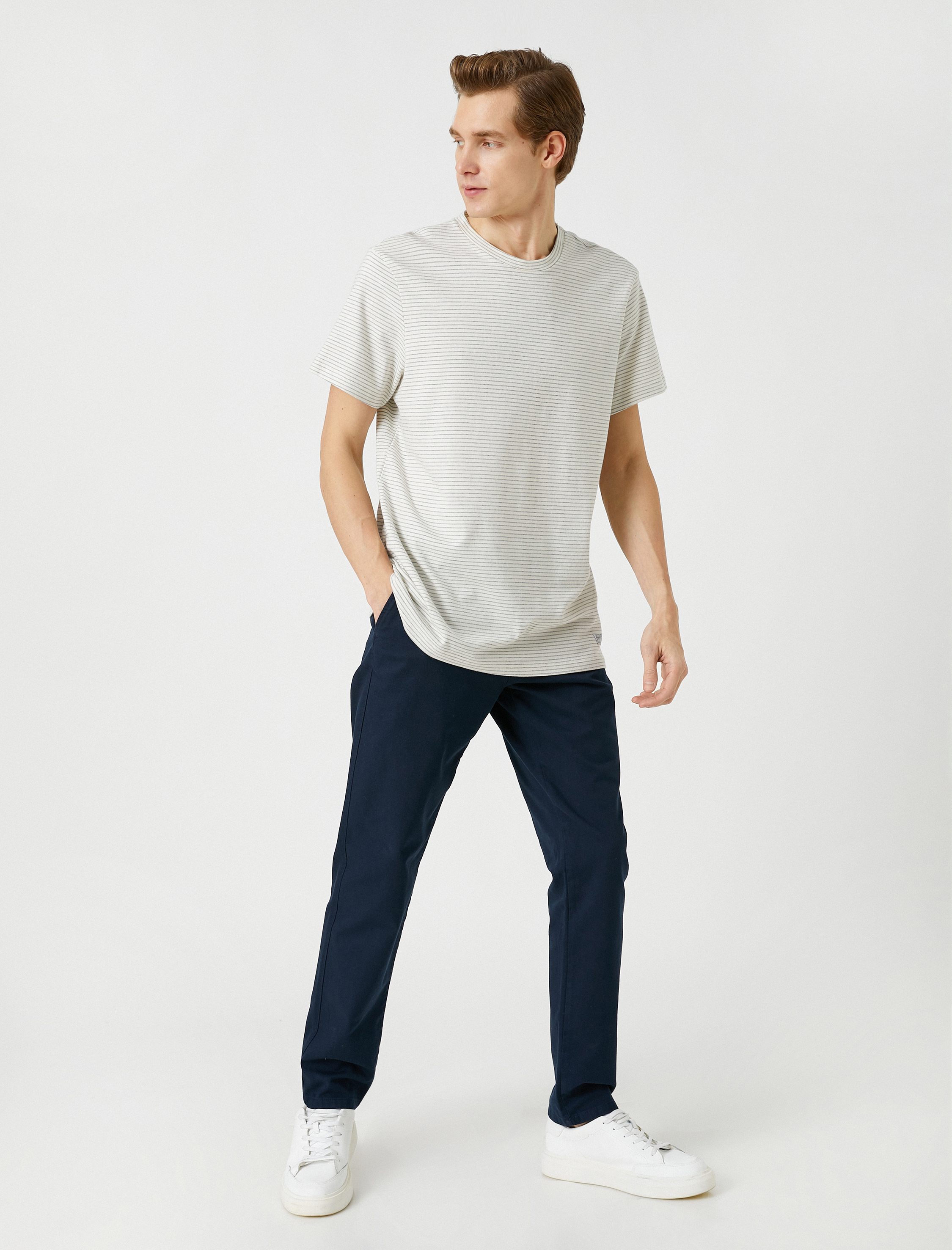   Basic Chino Pantolon Pamuklu