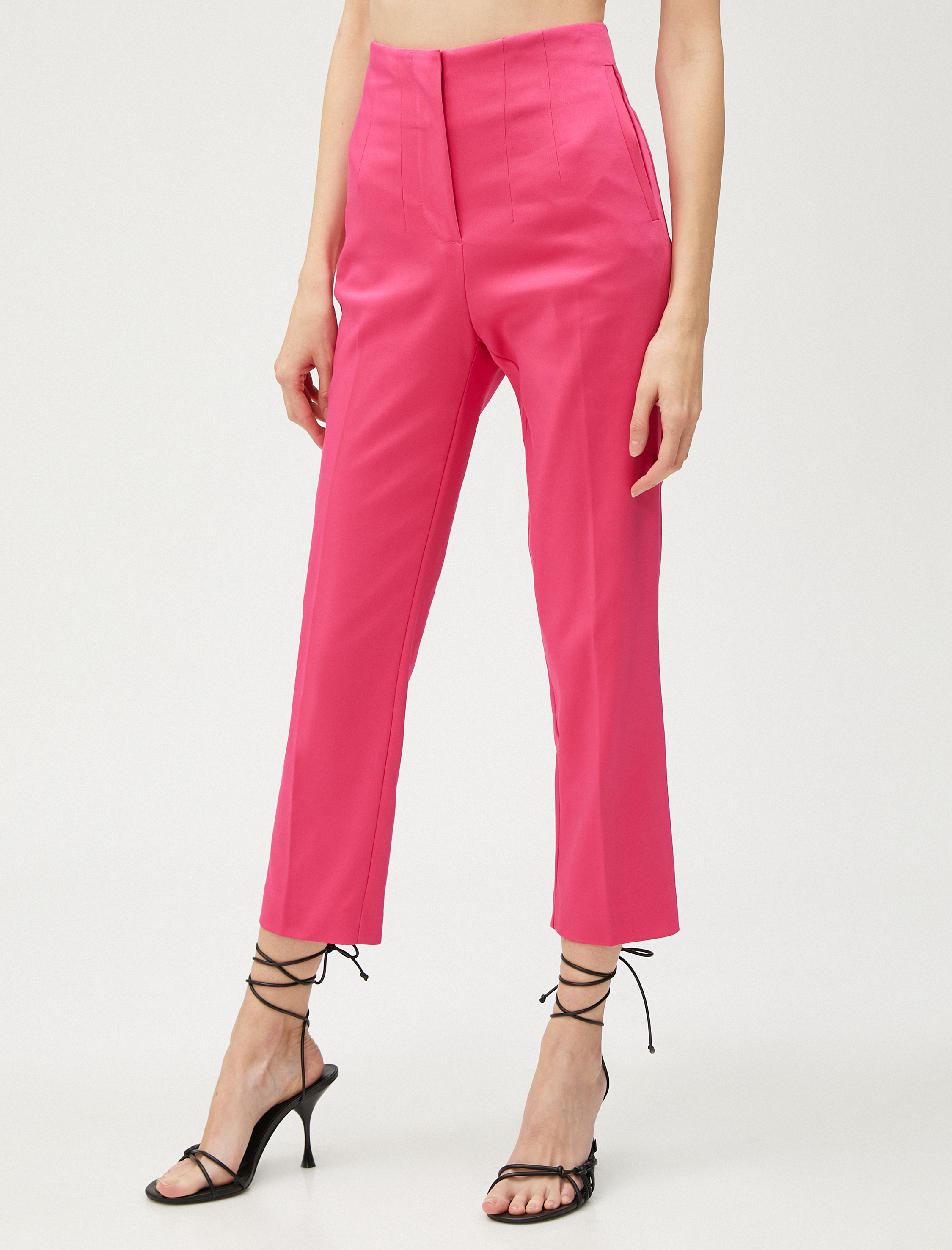   Cigarette Kumaş Pantolon Dikiş Detaylı