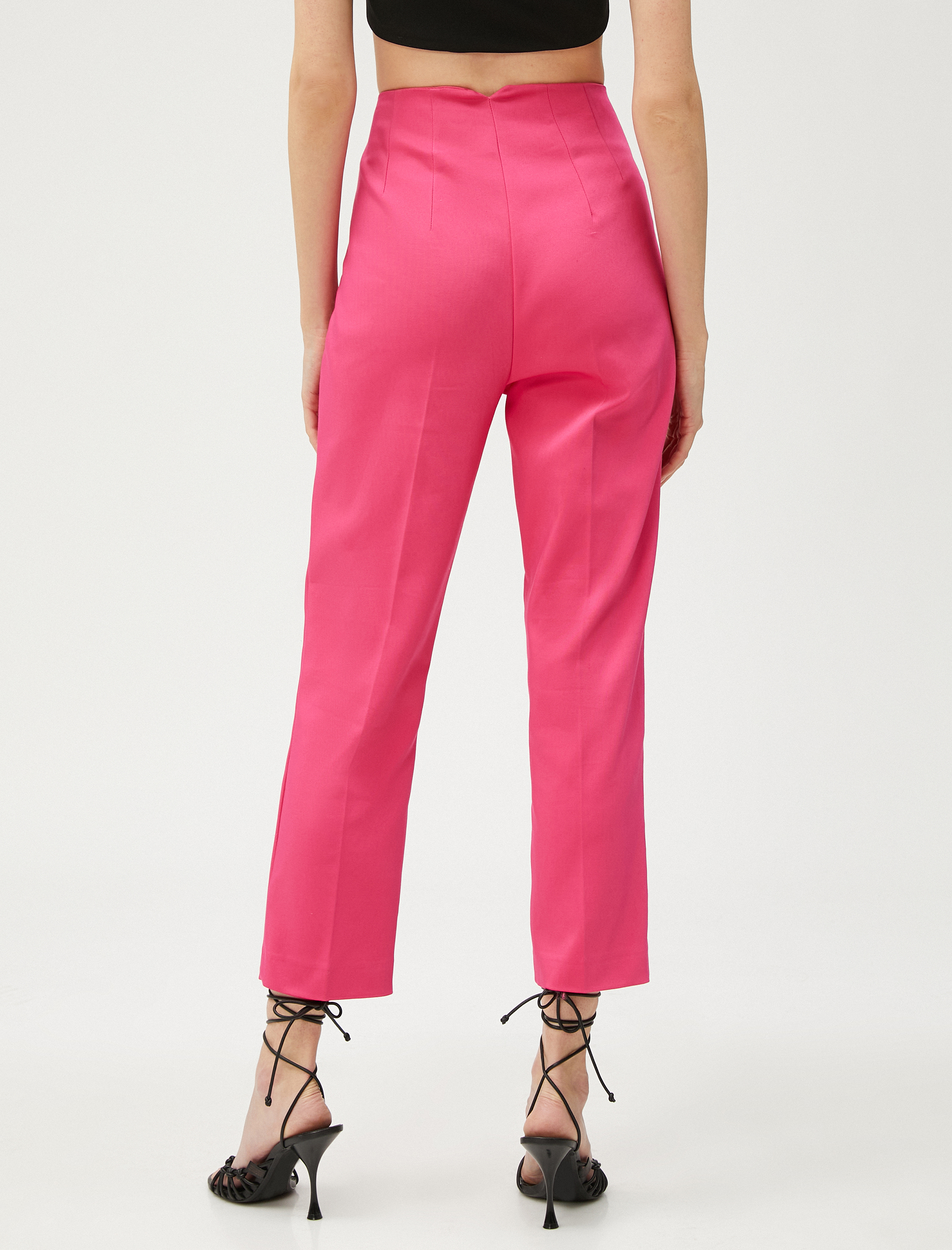   Cigarette Kumaş Pantolon Dikiş Detaylı