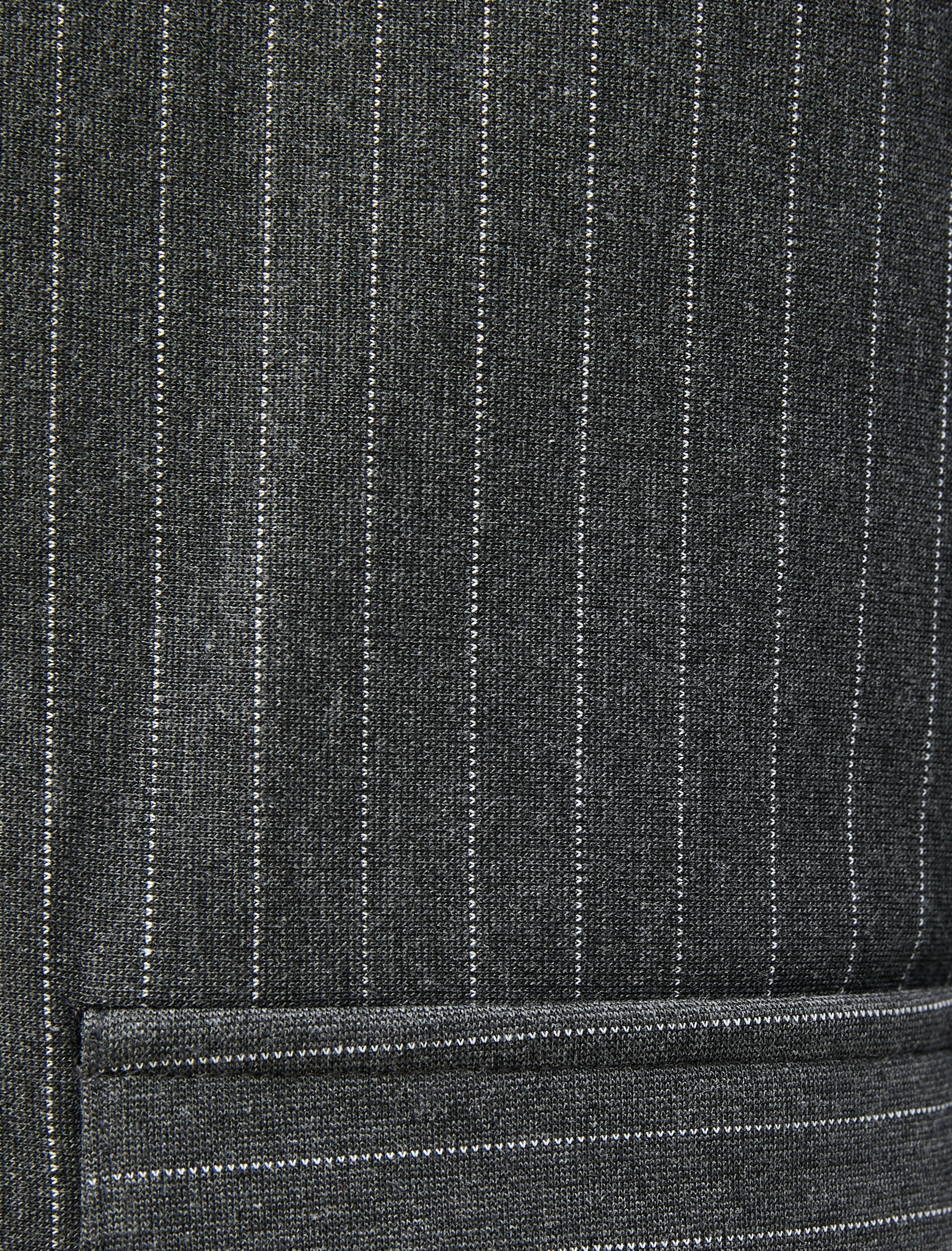 Koton Blazer Ceket Uzun Cep Detaylı Çizgili. 6
