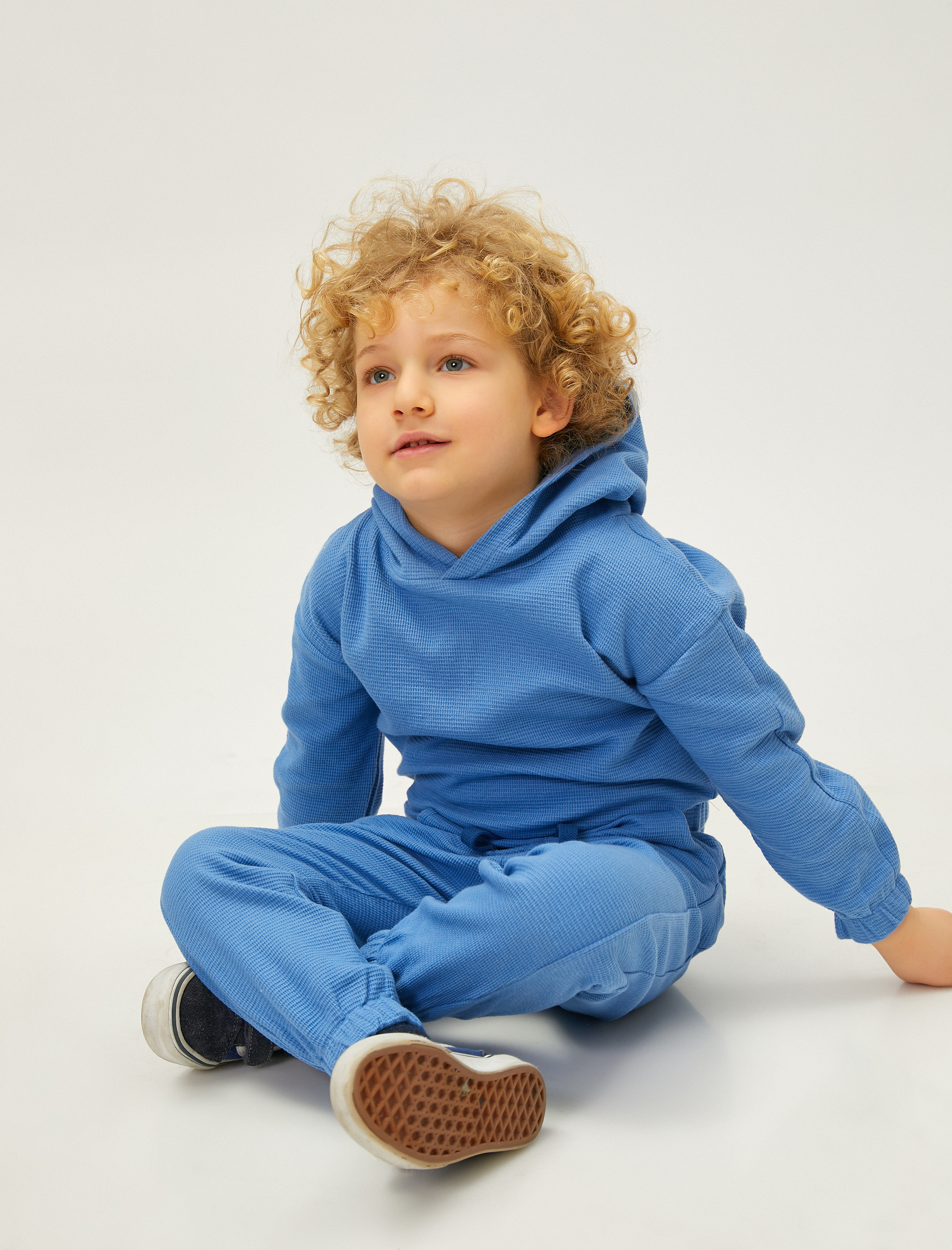  Erkek Bebek Basic Jogger Eşofman Altı Beli Bağlamalı Cepli Dokulu