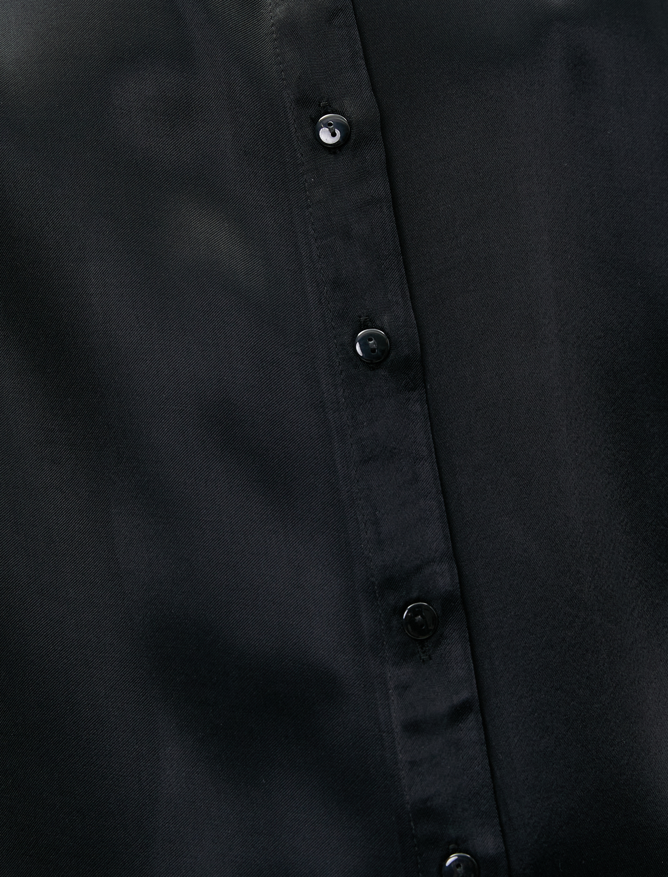   Taşlı Gömlek İpek Görünümlü