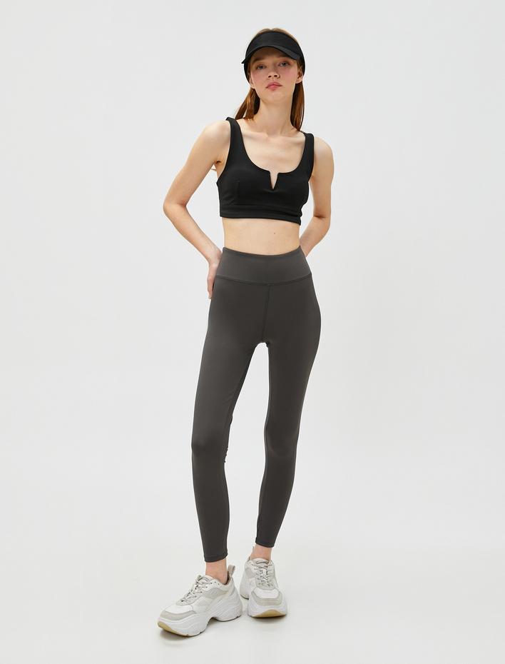  Basic Sporcu Tayt Yüksek Bel