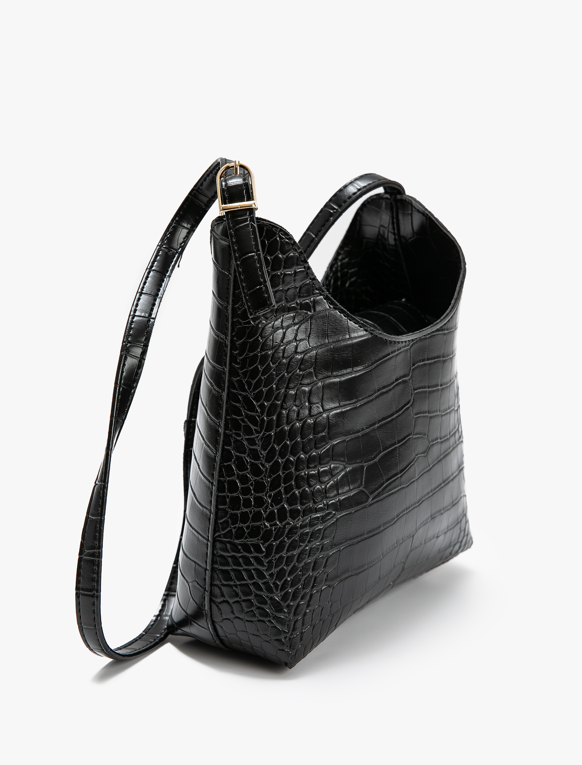  Kadın Omuz Çantası Suni Deri İnce Askılı