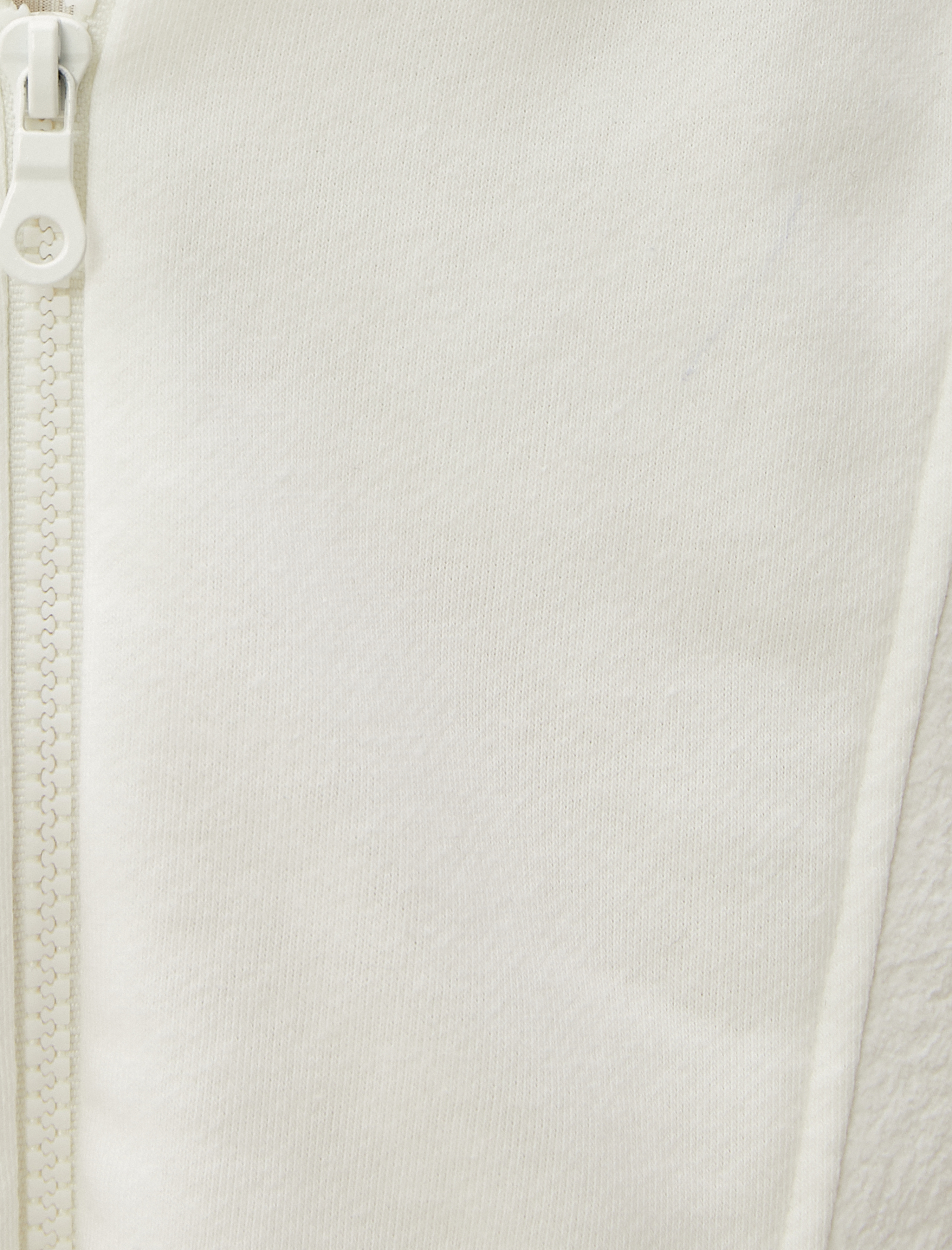   Fermuarlı Sweatshirt Beli Garni Detaylı