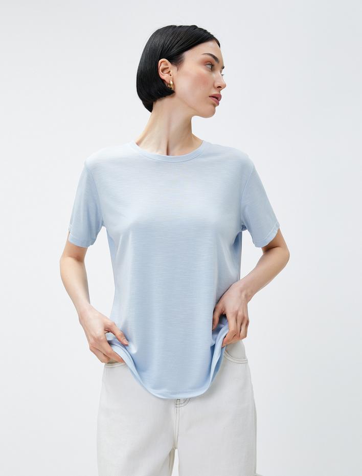  Basic Modal Tişört Kısa Kollu