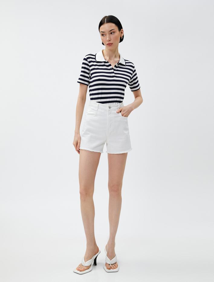  Polo Yaka Basic Tişört