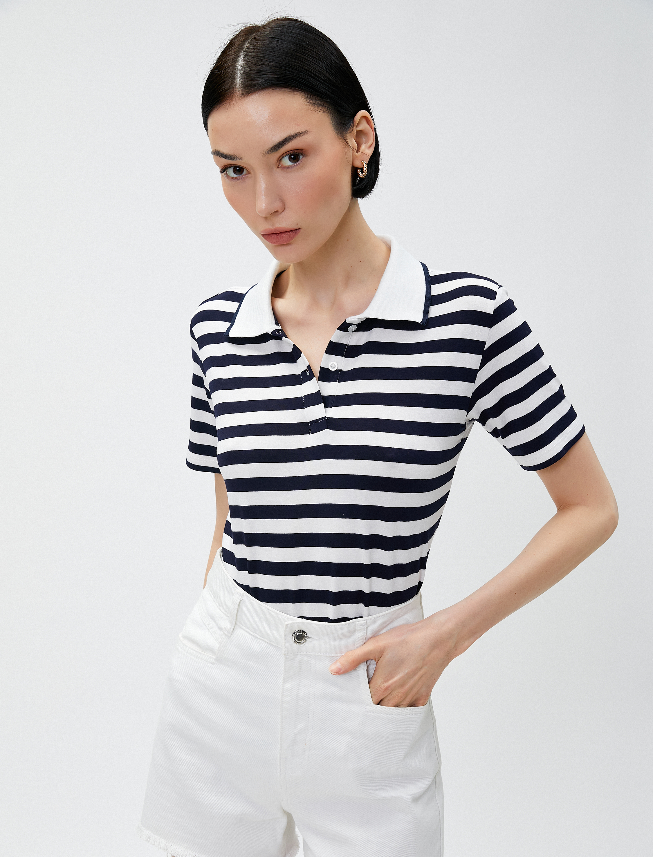   Polo Yaka Basic Tişört