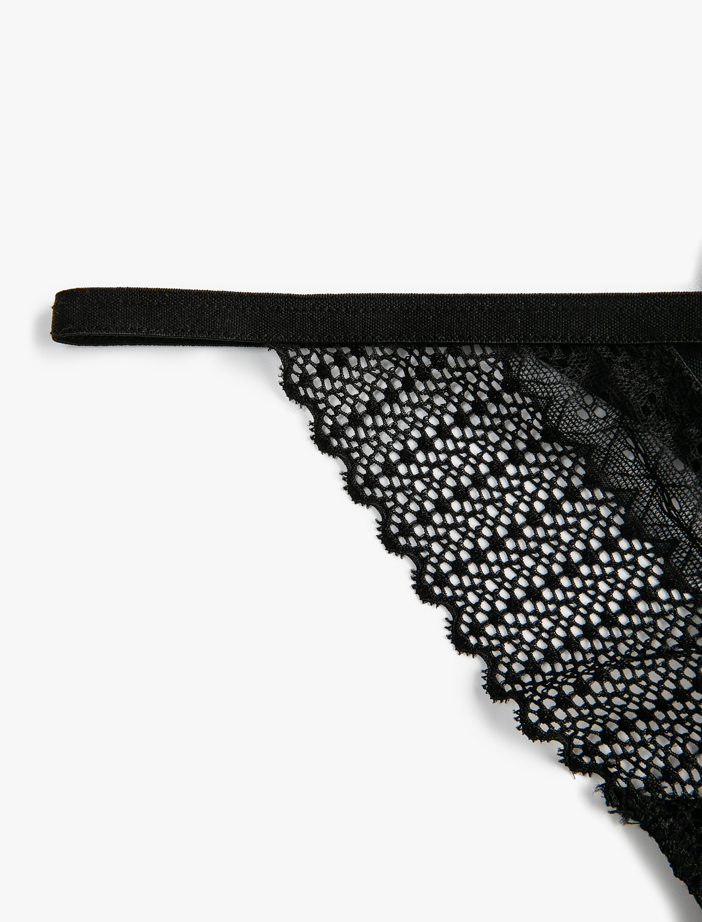   Dantelli String Külot Çiçekli