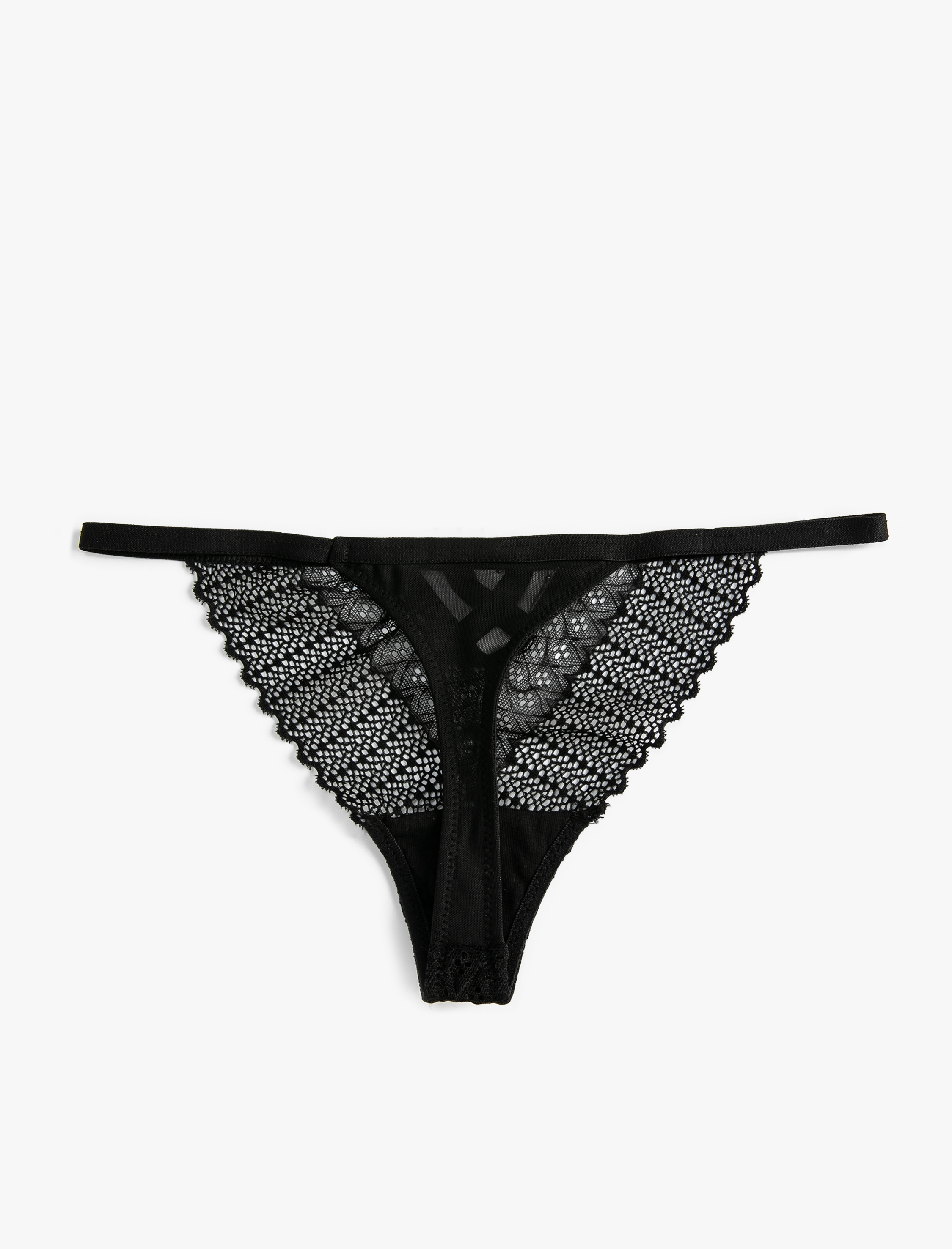   Dantelli String Külot Çiçekli