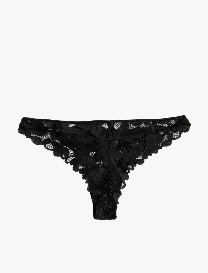  Brazilian Külot Dantelli Çiçekli