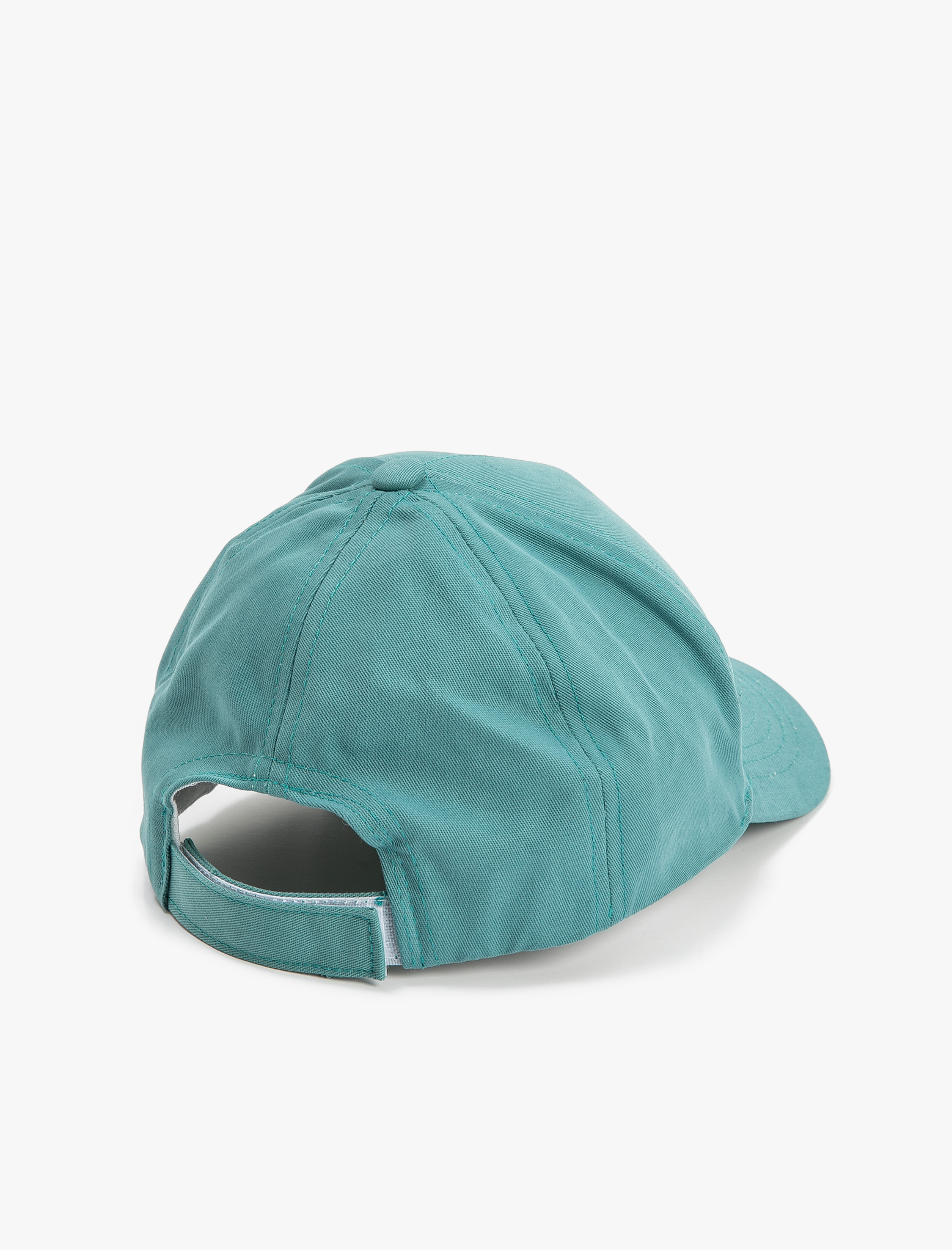  Erkek Çocuk Cap Şapka Palmiye İşlemeli Arkası Ayarlanabilir Pamuklu