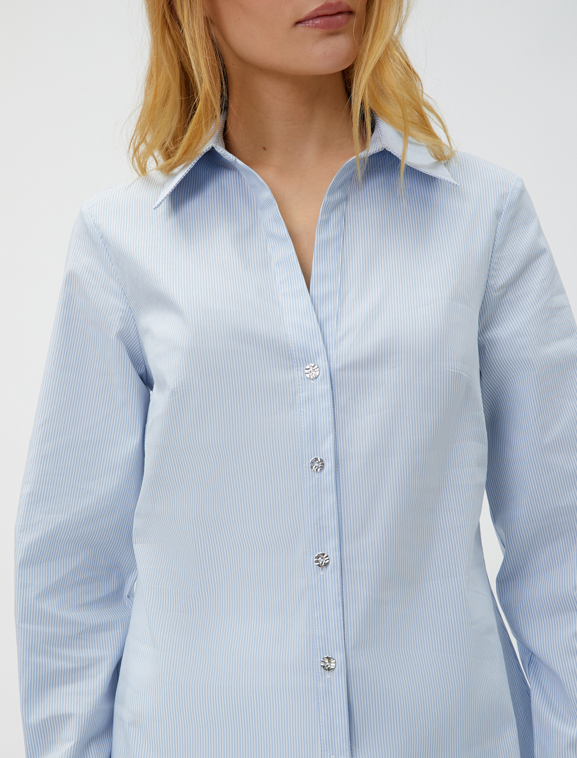   Slim Fit Gömlek Uzun Kollu Pamuklu