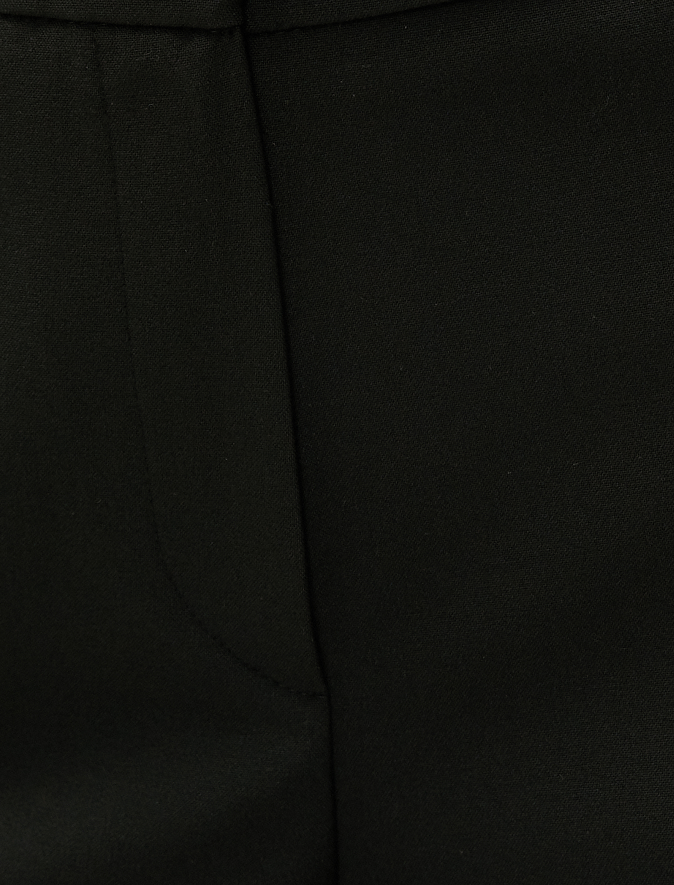   Kemerli Basic Kumaş Pantolon Normal Bel