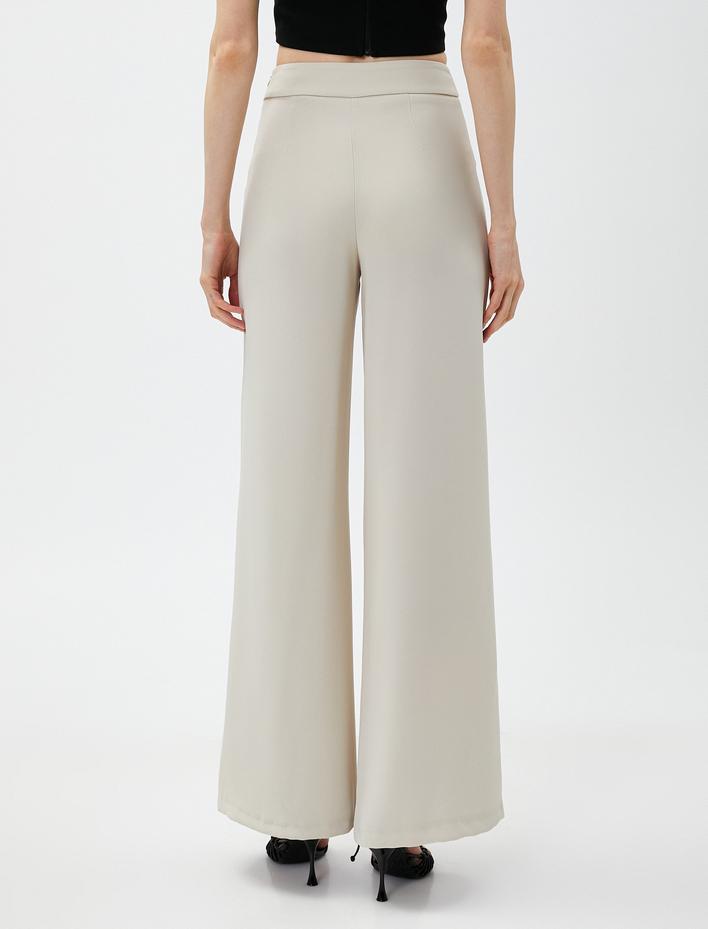  Palazzo Kumaş Pantolon