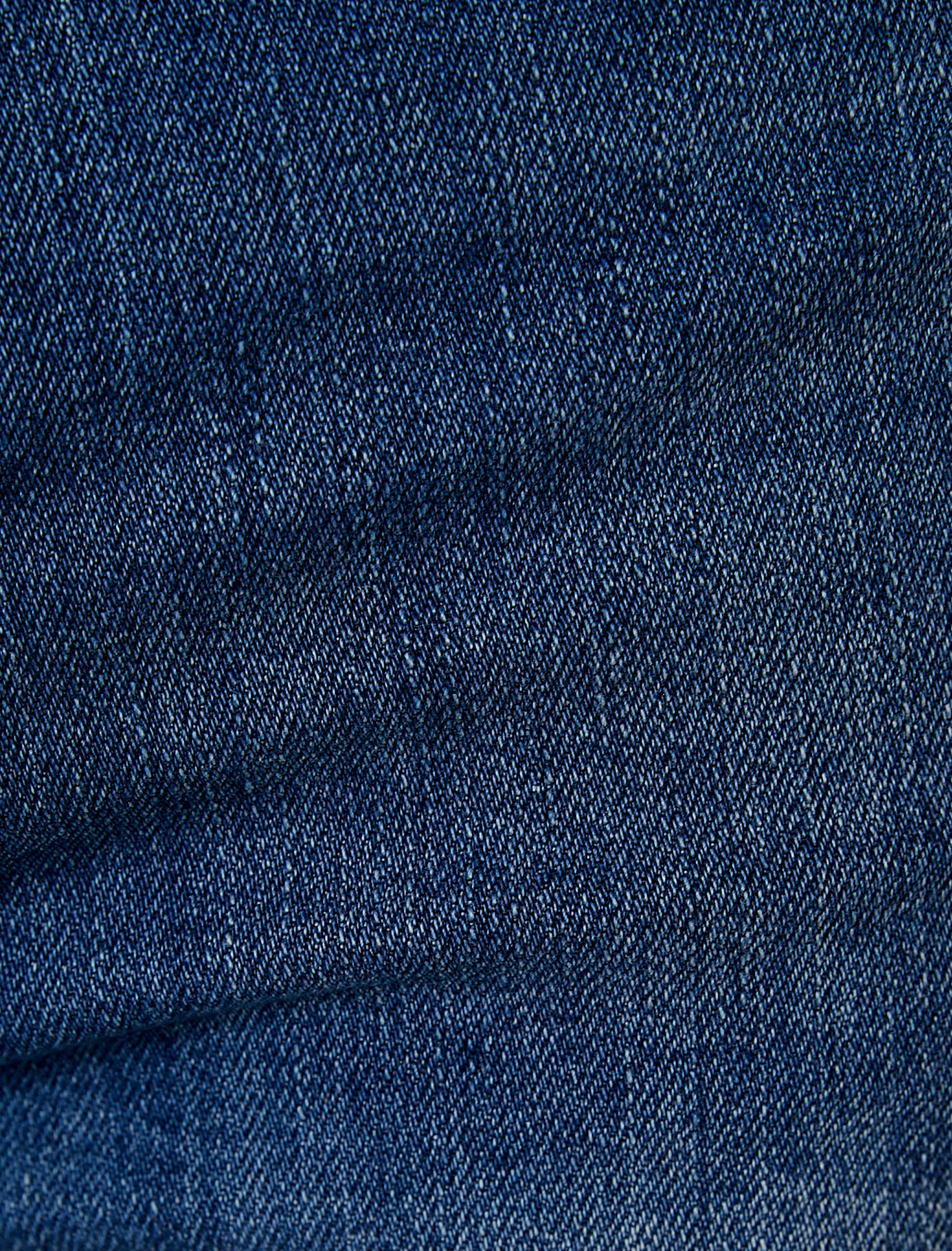   Yırtık Kot Şort Katlı Paça Detaylı Düğmeli