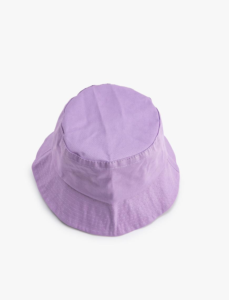  Kadın Bucket Şapka Pamuklu Basic
