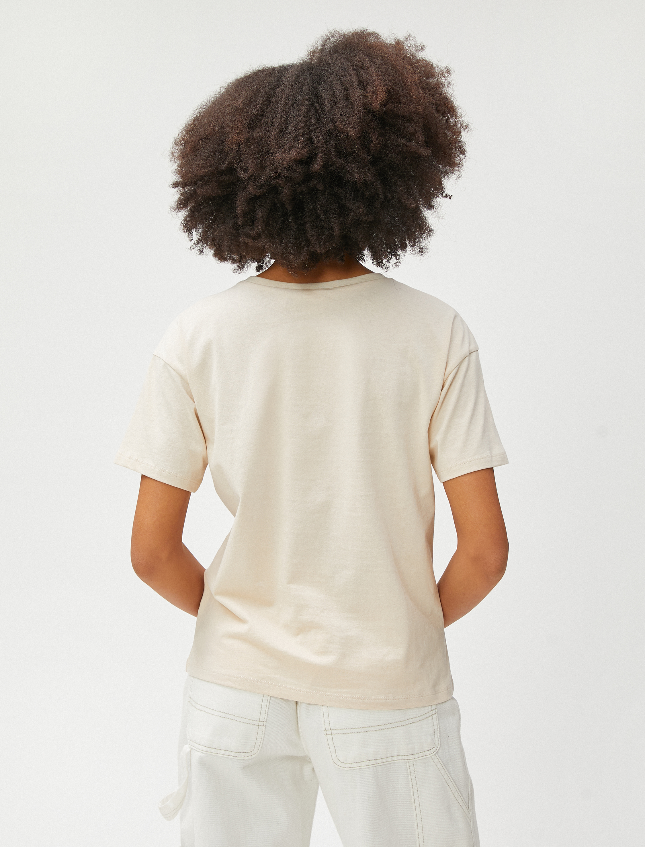   Taş Devri Tişört Lisanslı Kısa Kollu Bisiklet Yaka Pamuklu