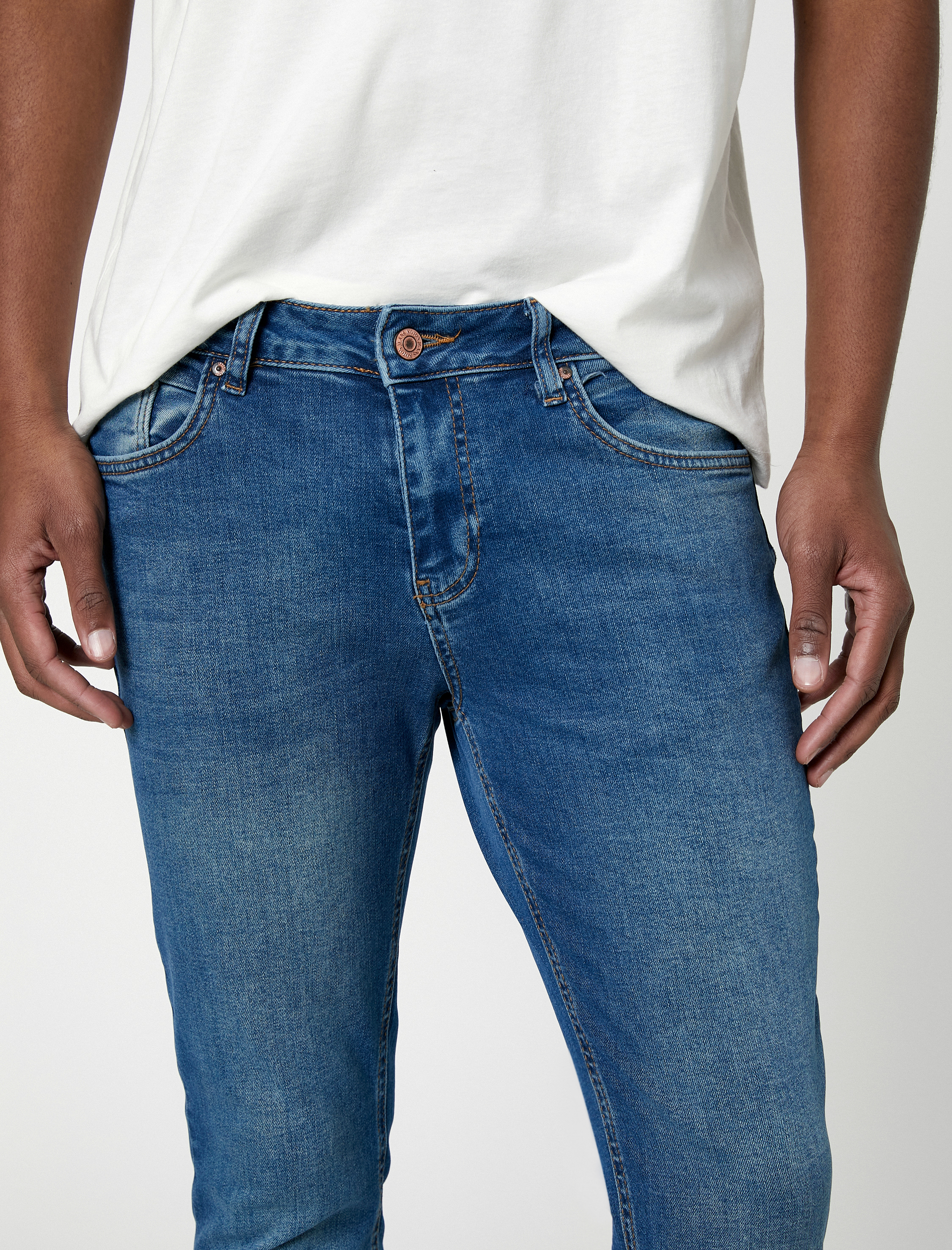   Skinny Fit Kot Pantolon - Michael Jean