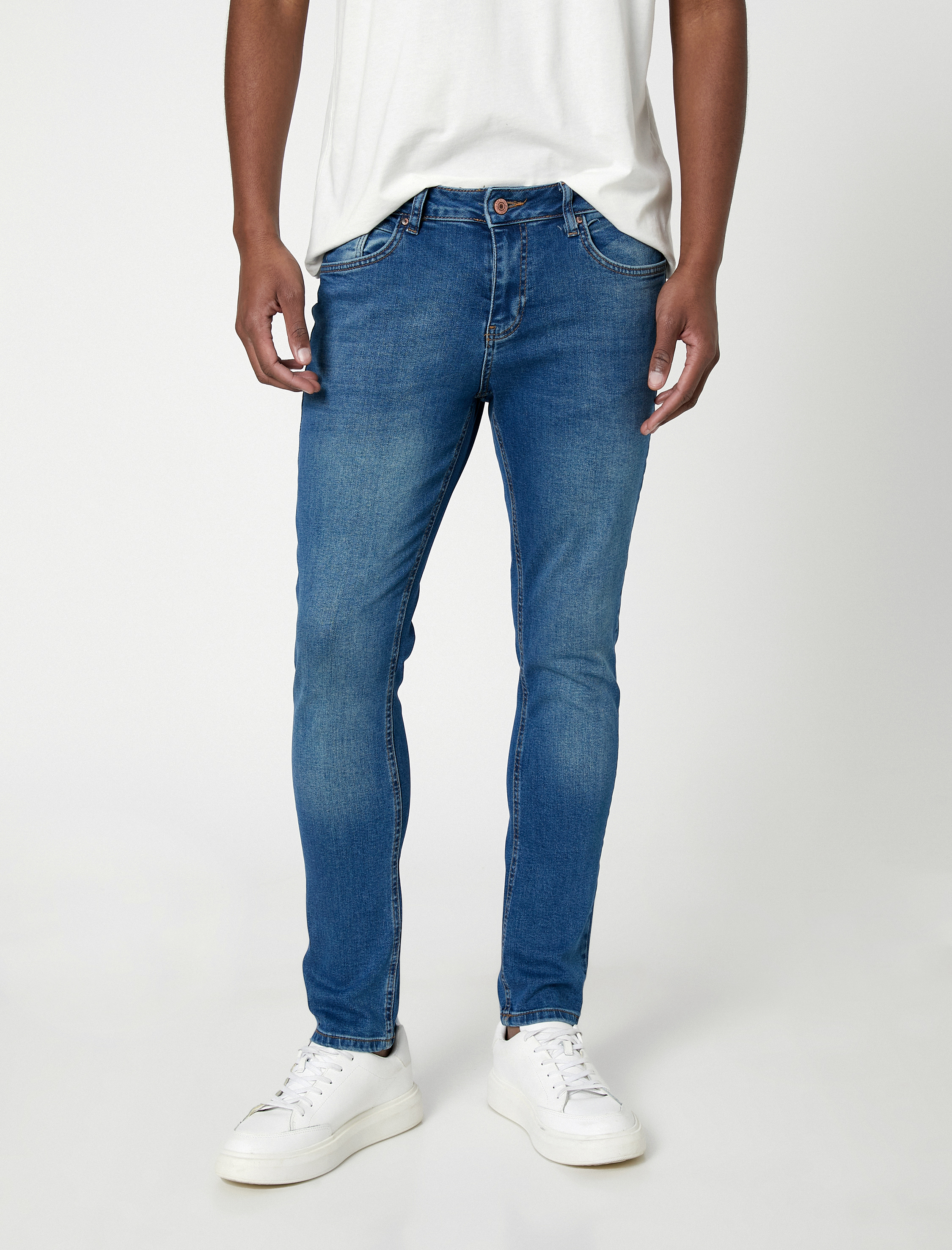   Skinny Fit Kot Pantolon - Michael Jean