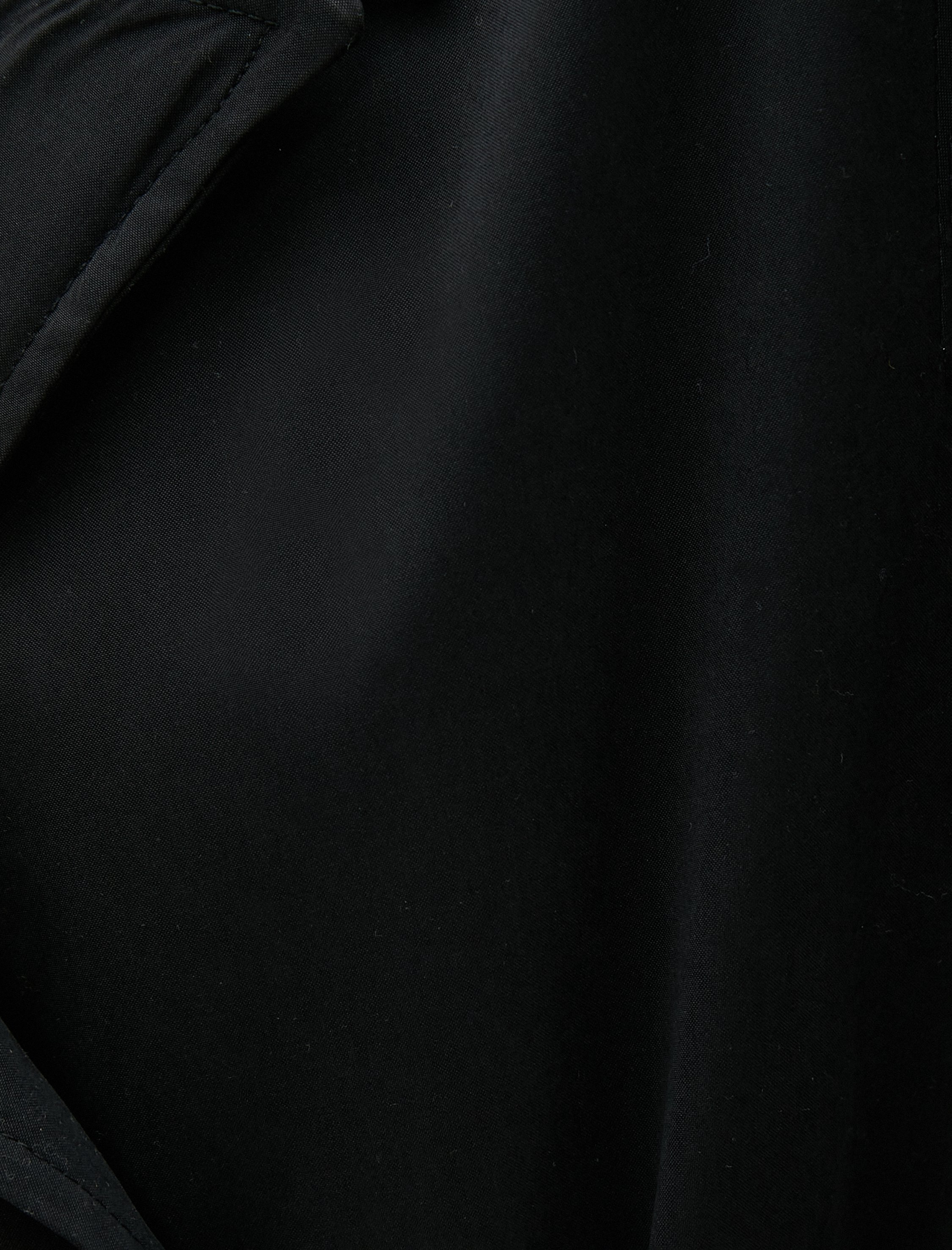   Midi Boy Trençkot Kruvaze Kemerli