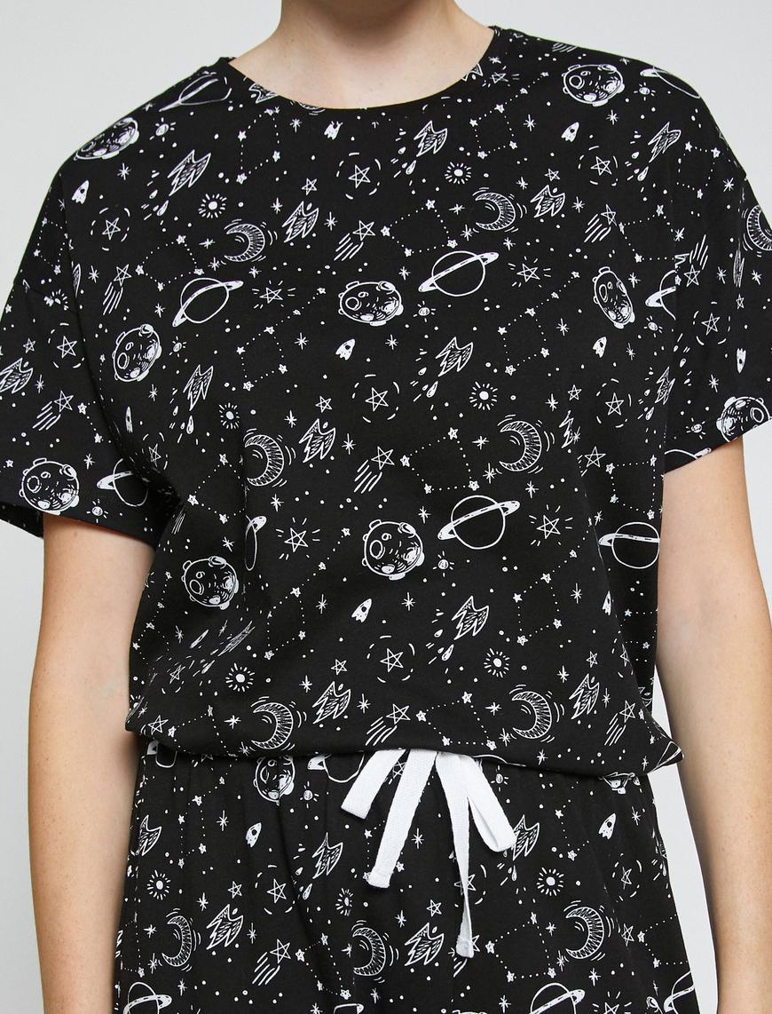   Baskılı Pijama Takımı