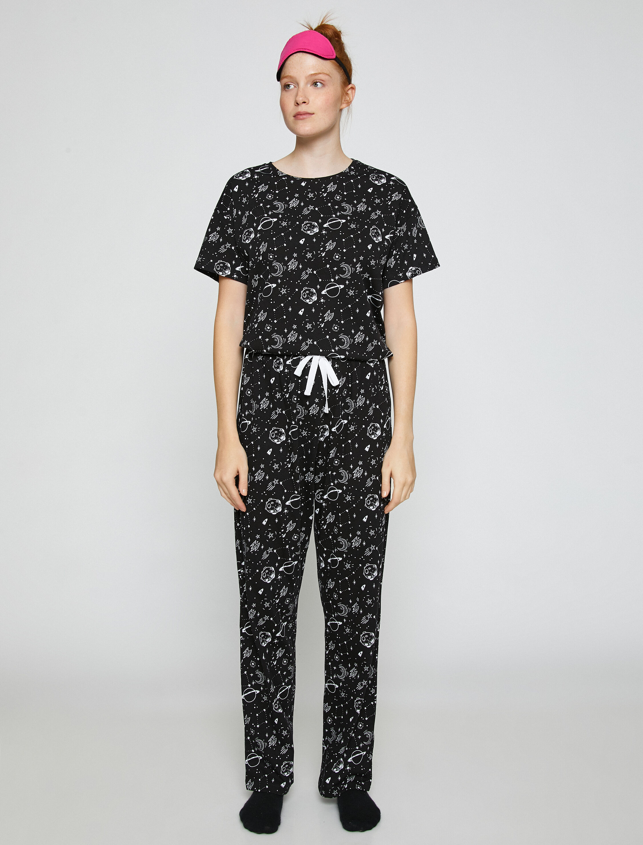  Baskılı Pijama Takımı