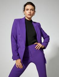 Düğme Detaylı Blazer Ceket
